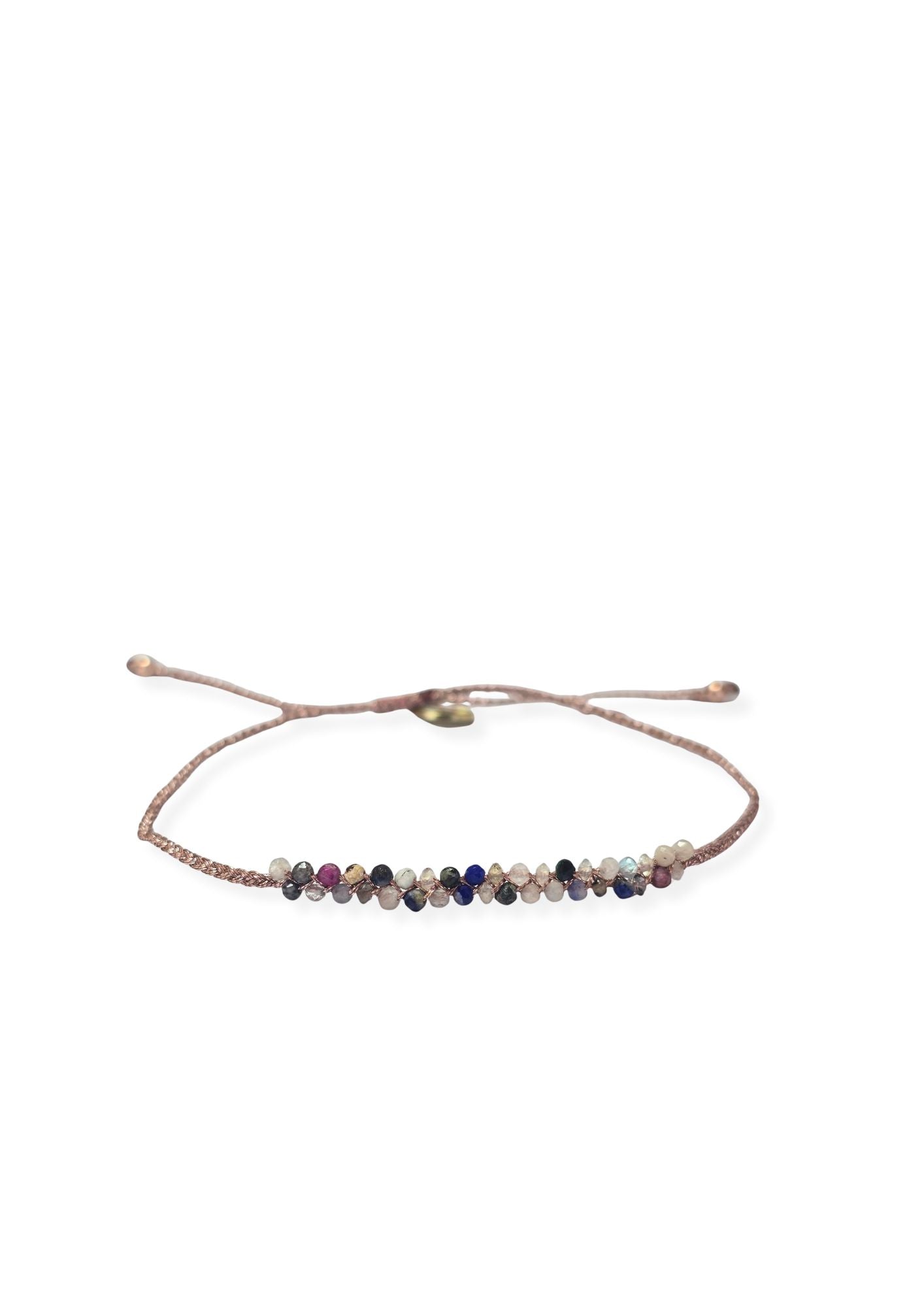 Bracciale con perline di tormalina Guanabana