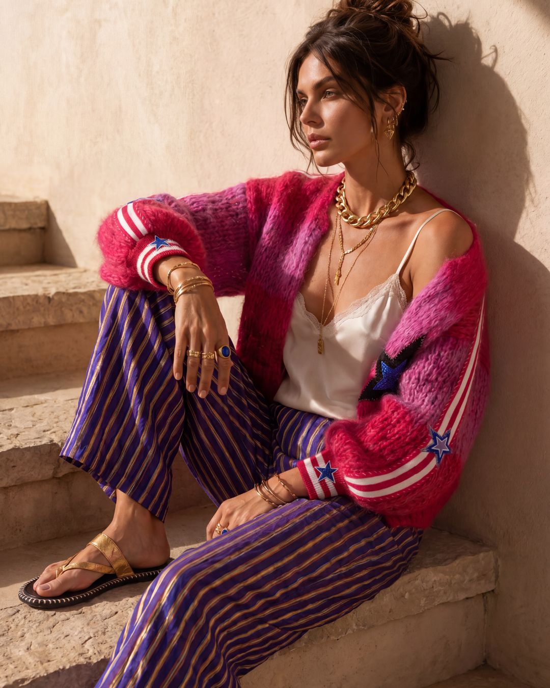The Stardust Varsity Cardigan