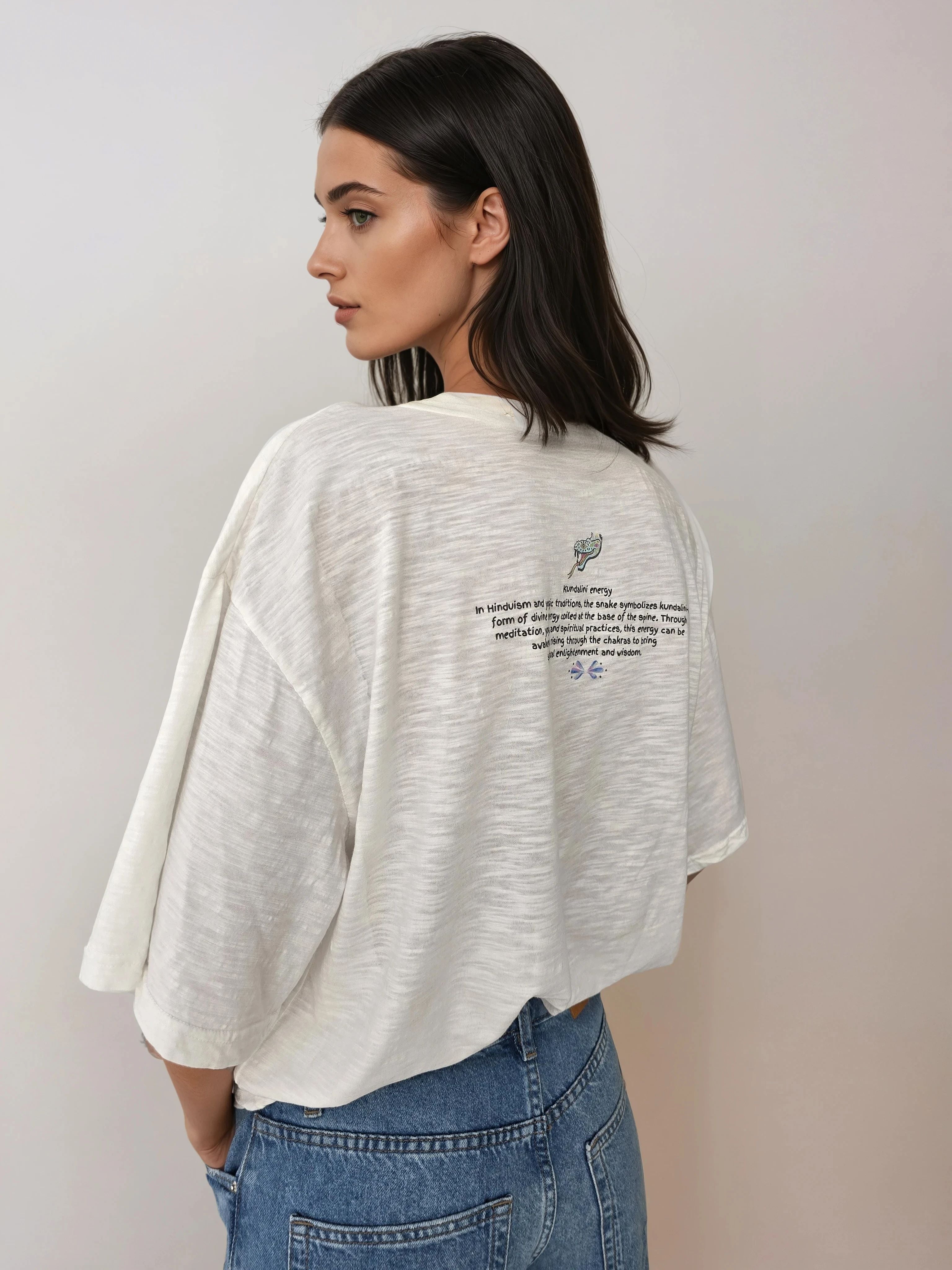 Kundalini T shirt offwhite