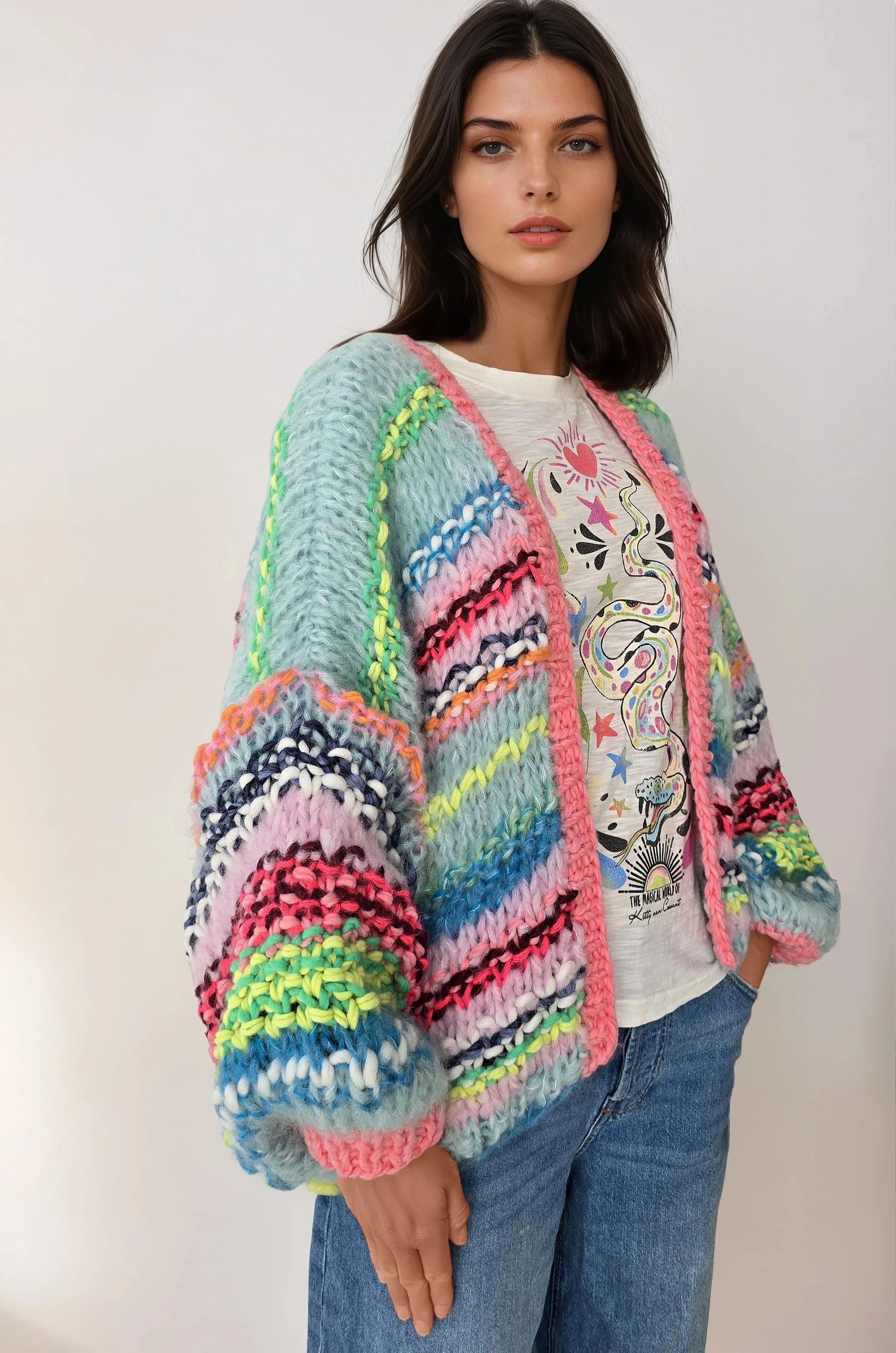 Billie Cardigan Electric Bloom Vorbestellung