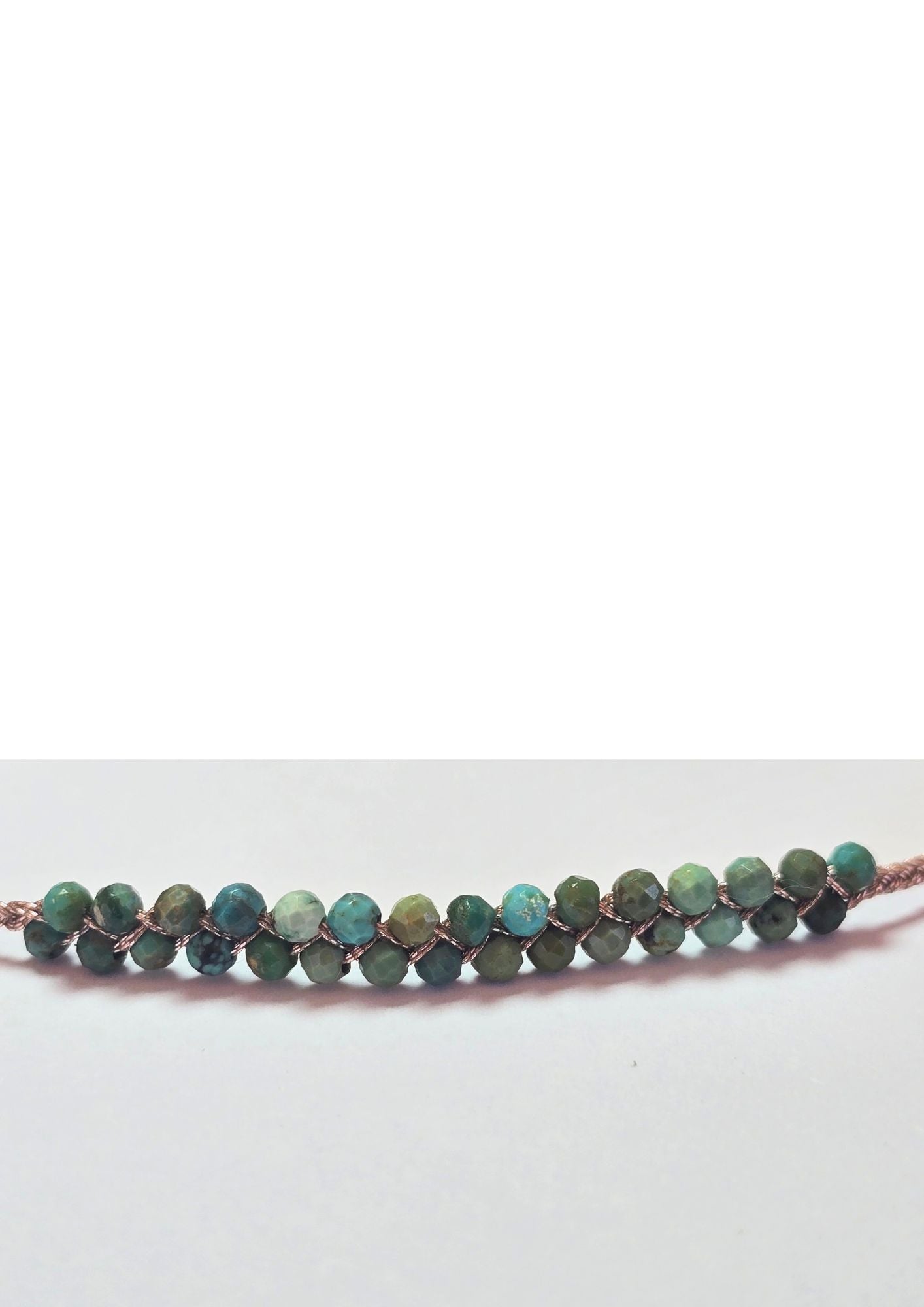 Bracciale con perline turchesi Guanabana