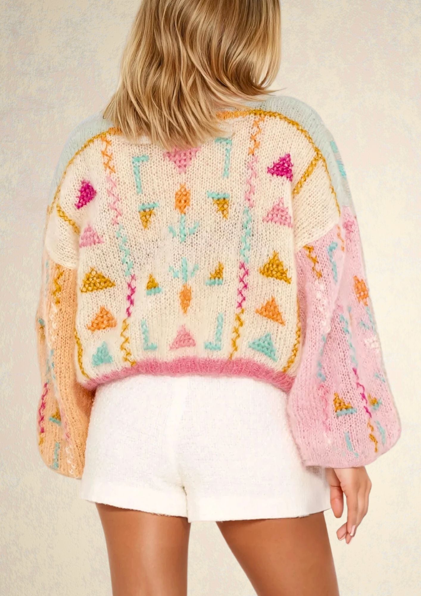 Yuki Kreuzstichjacke Pastell Vorbestellung