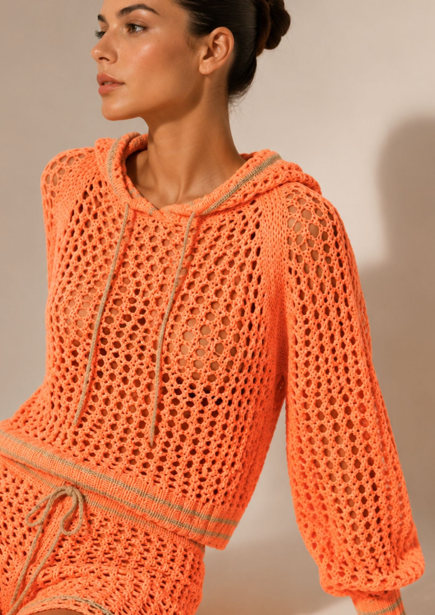 Sudadera Riviera naranja