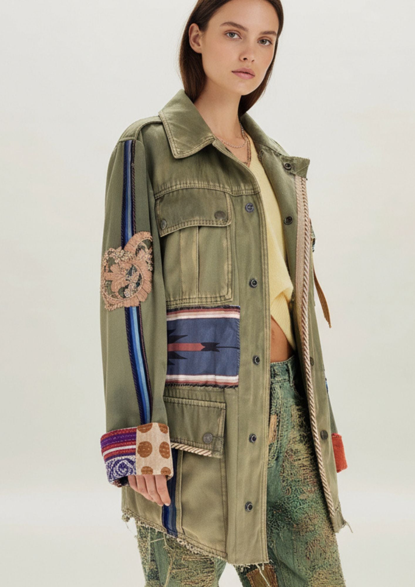 Stevie-Cardigan Golden Confetti