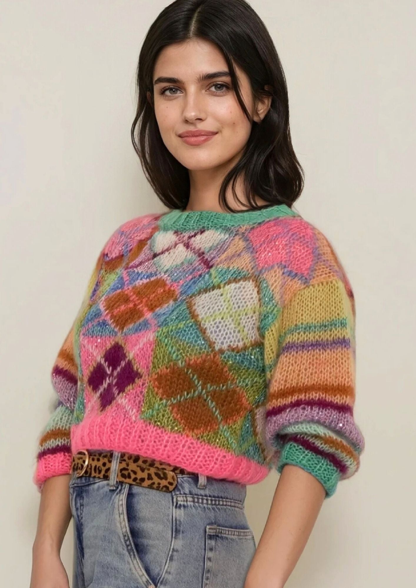 Chloë Crop-Pullover