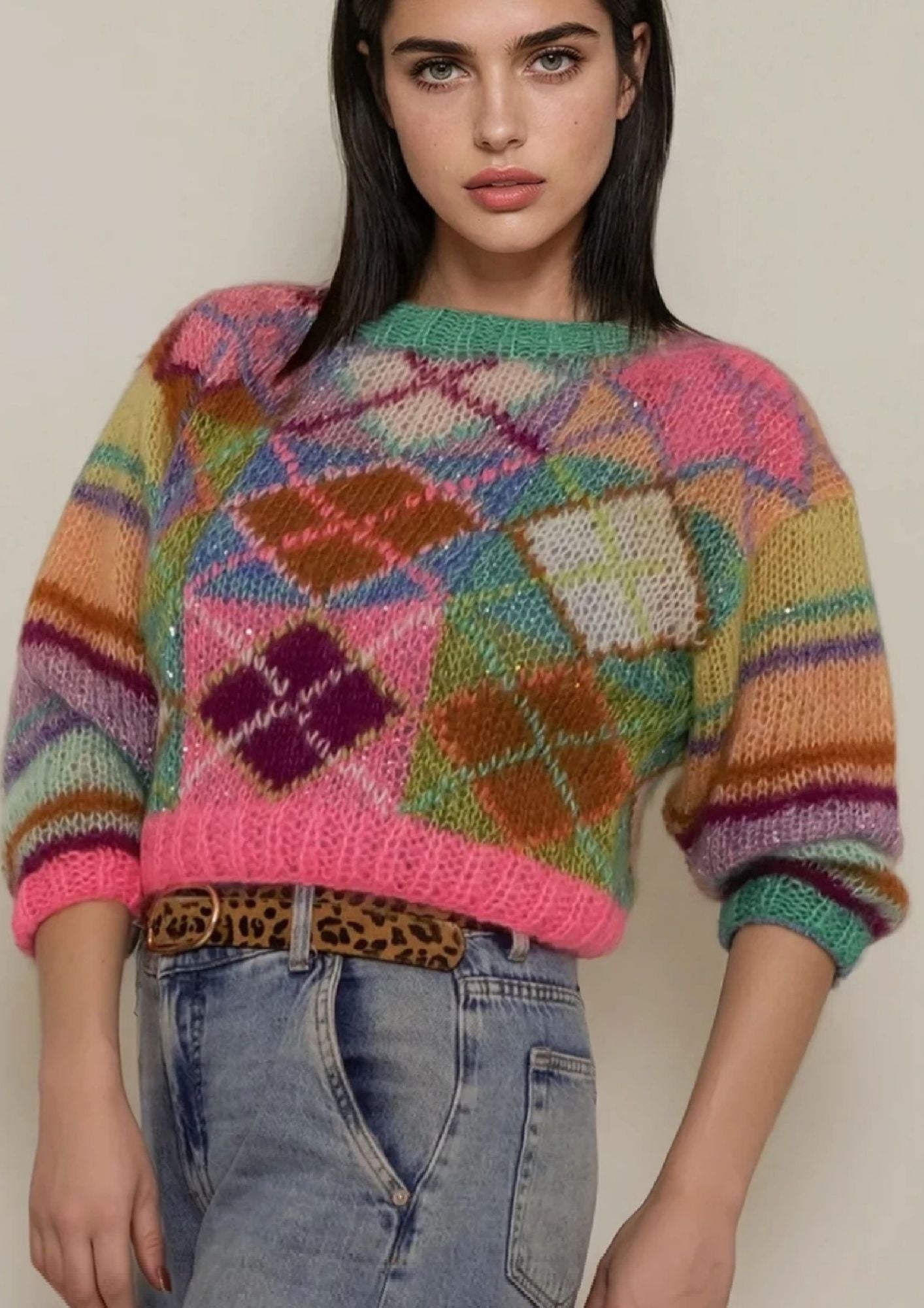 Chloë Crop-Pullover