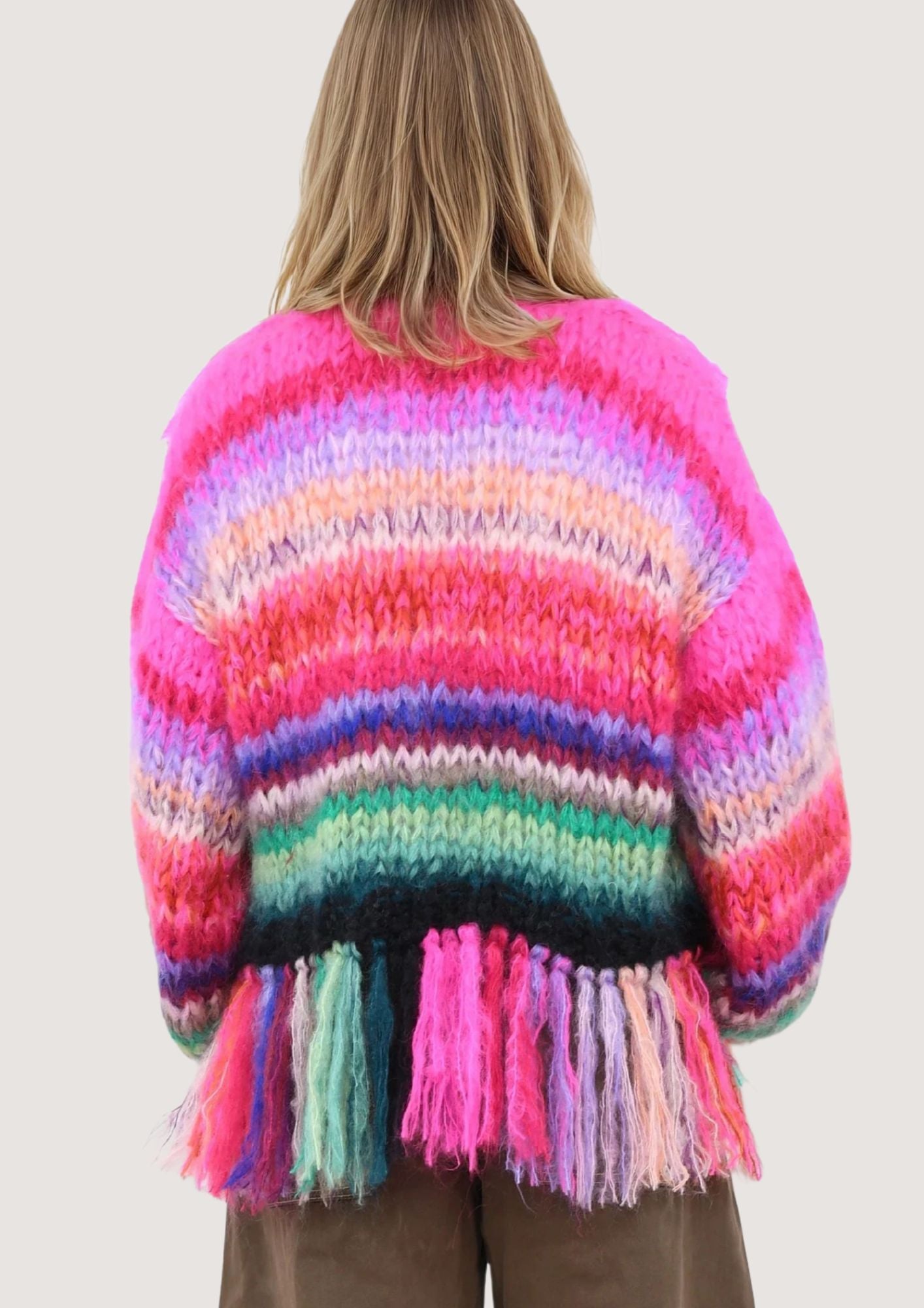 Stevie cardigan Midnight Fiesta