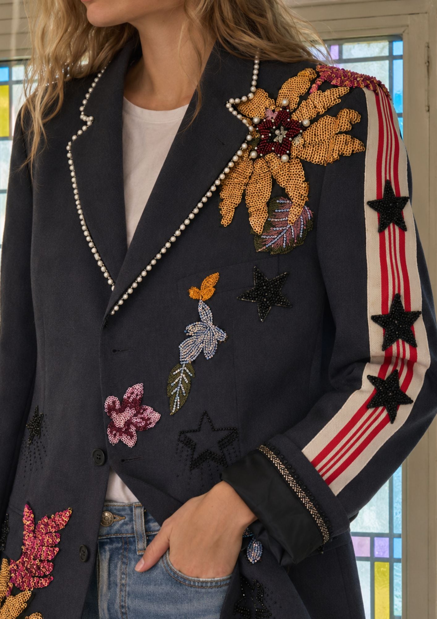 NEU Der Stardust Bloom Blazer