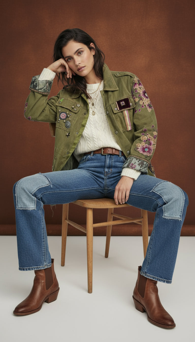 Cárdigan Stevie Confeti Dorado