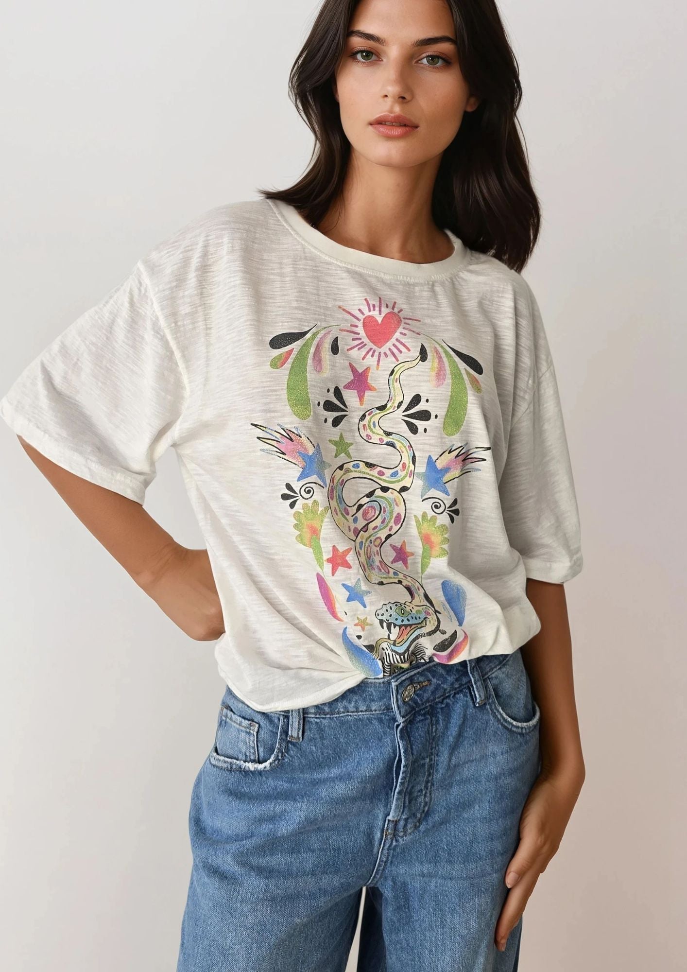 Kundalini T shirt offwhite