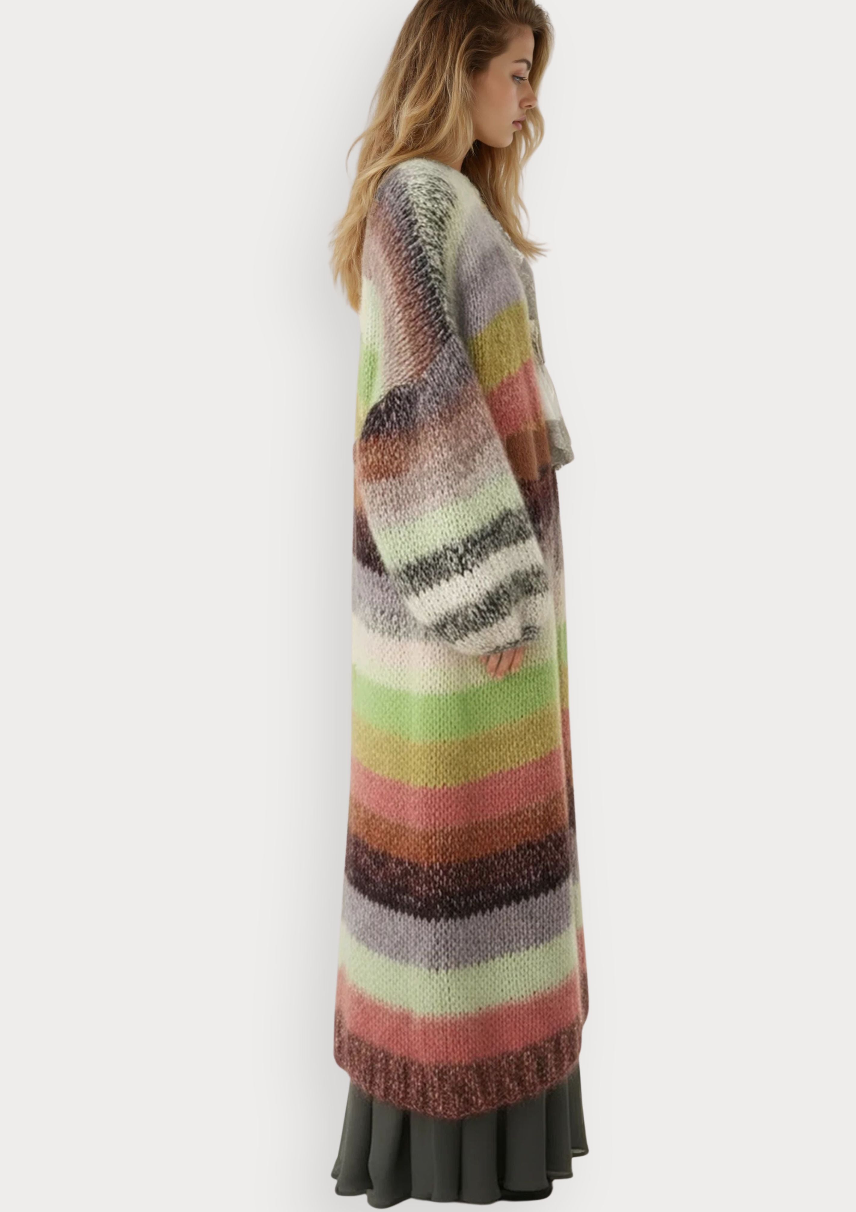 Cardigan Shanna rosa confetti preordine
