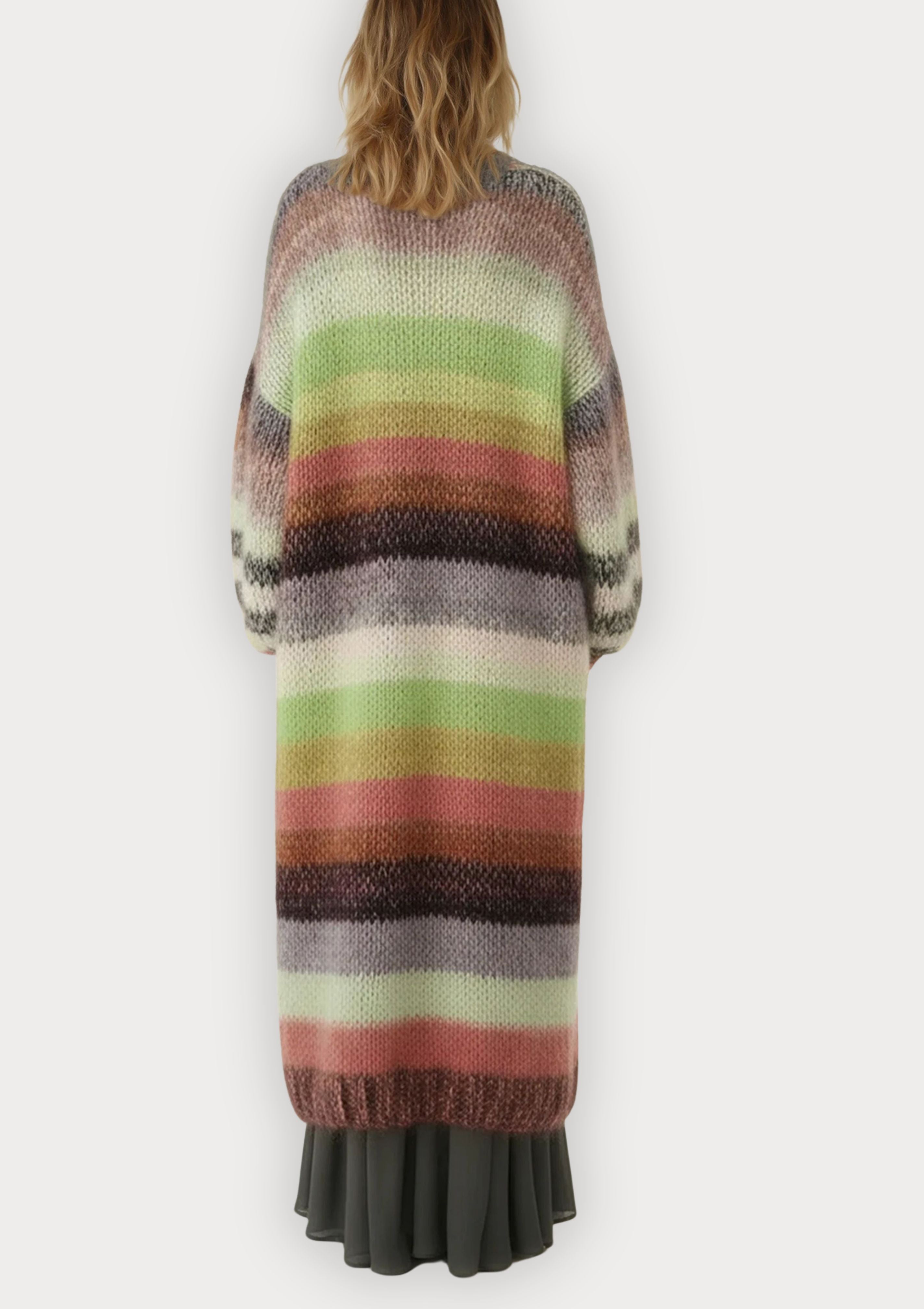 Cardigan Shanna rosa confetti preordine