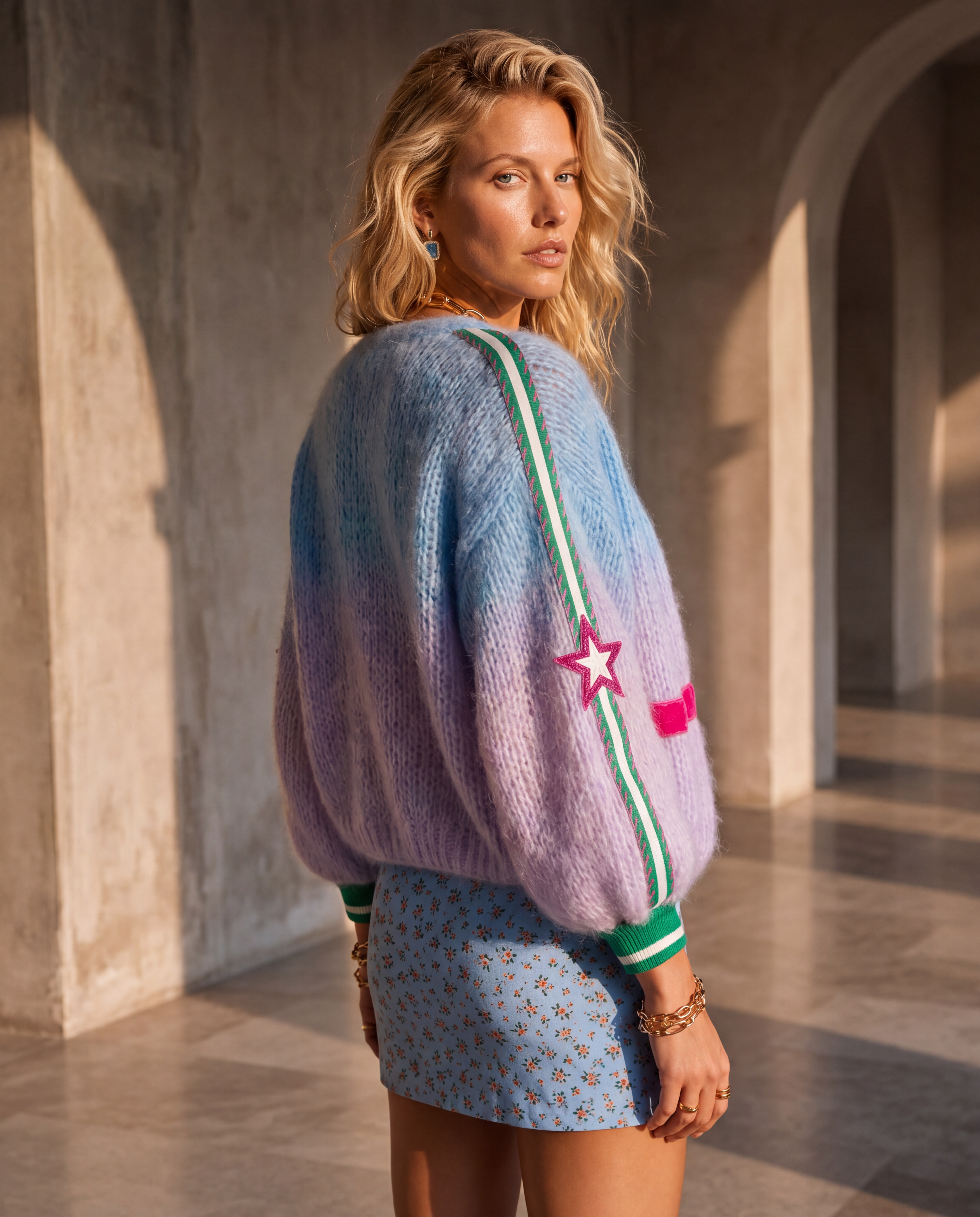 The Bluebell Star Cardigan