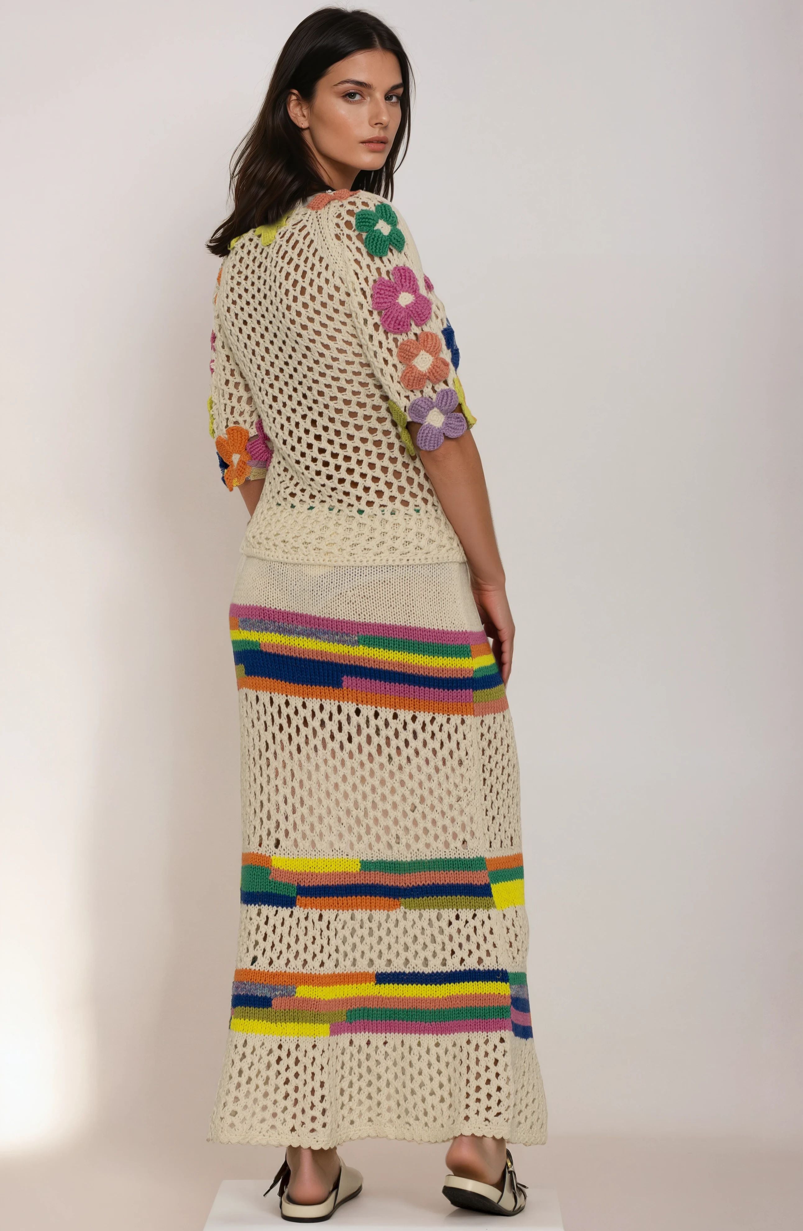 Flora Top & Skirt Set