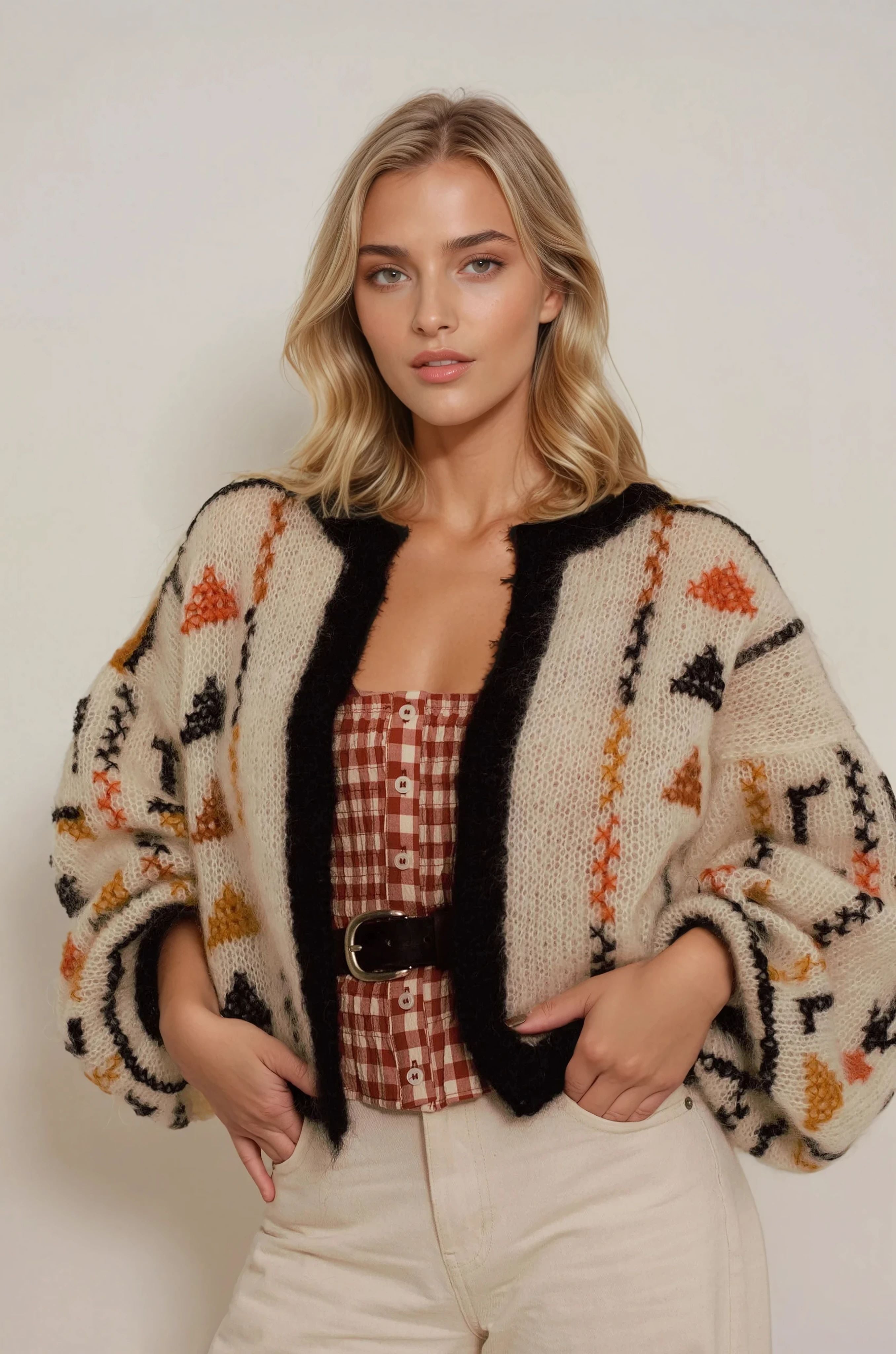 Yuki Kreuzstichjacke Erde