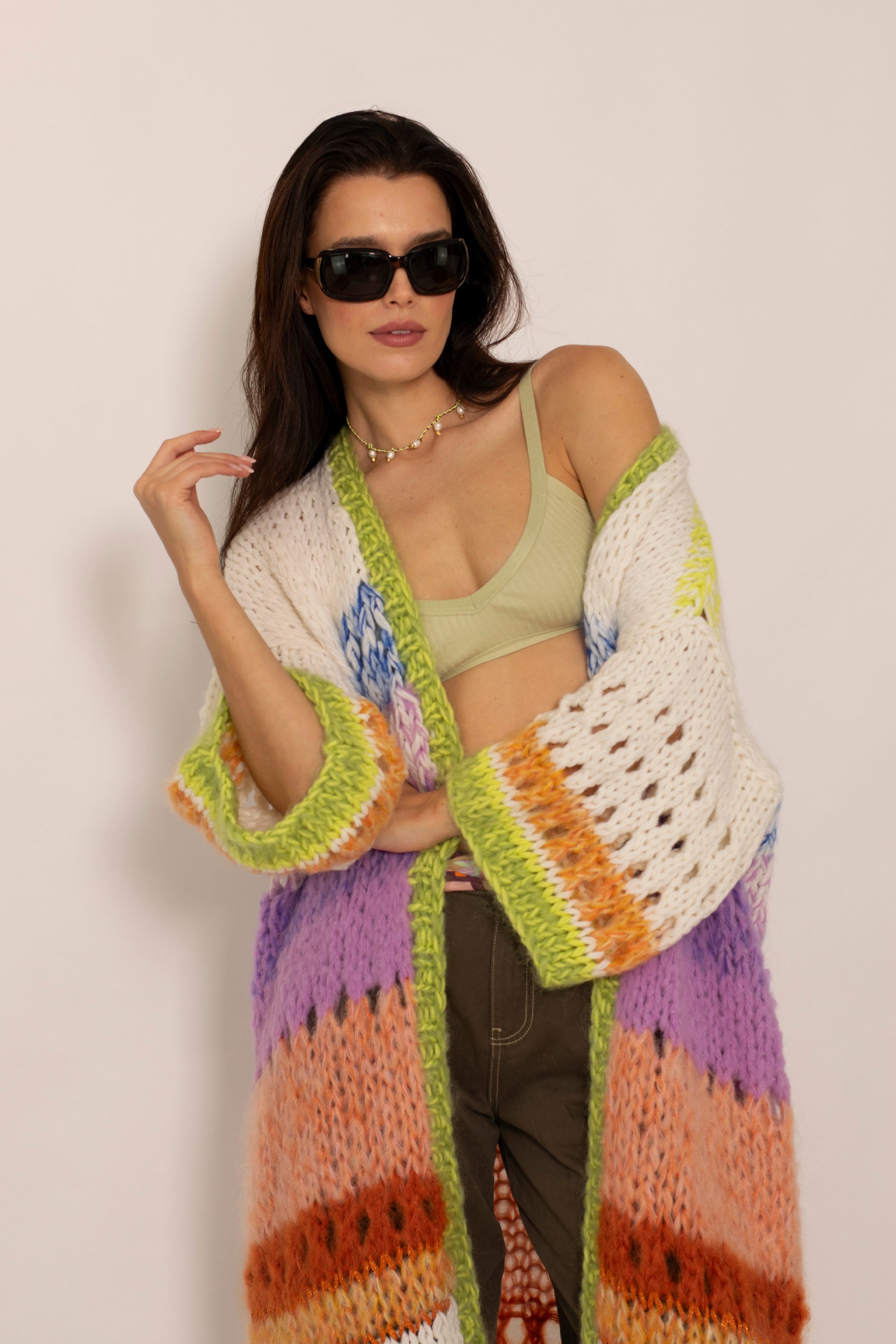 Jace cardigan sonho pastel