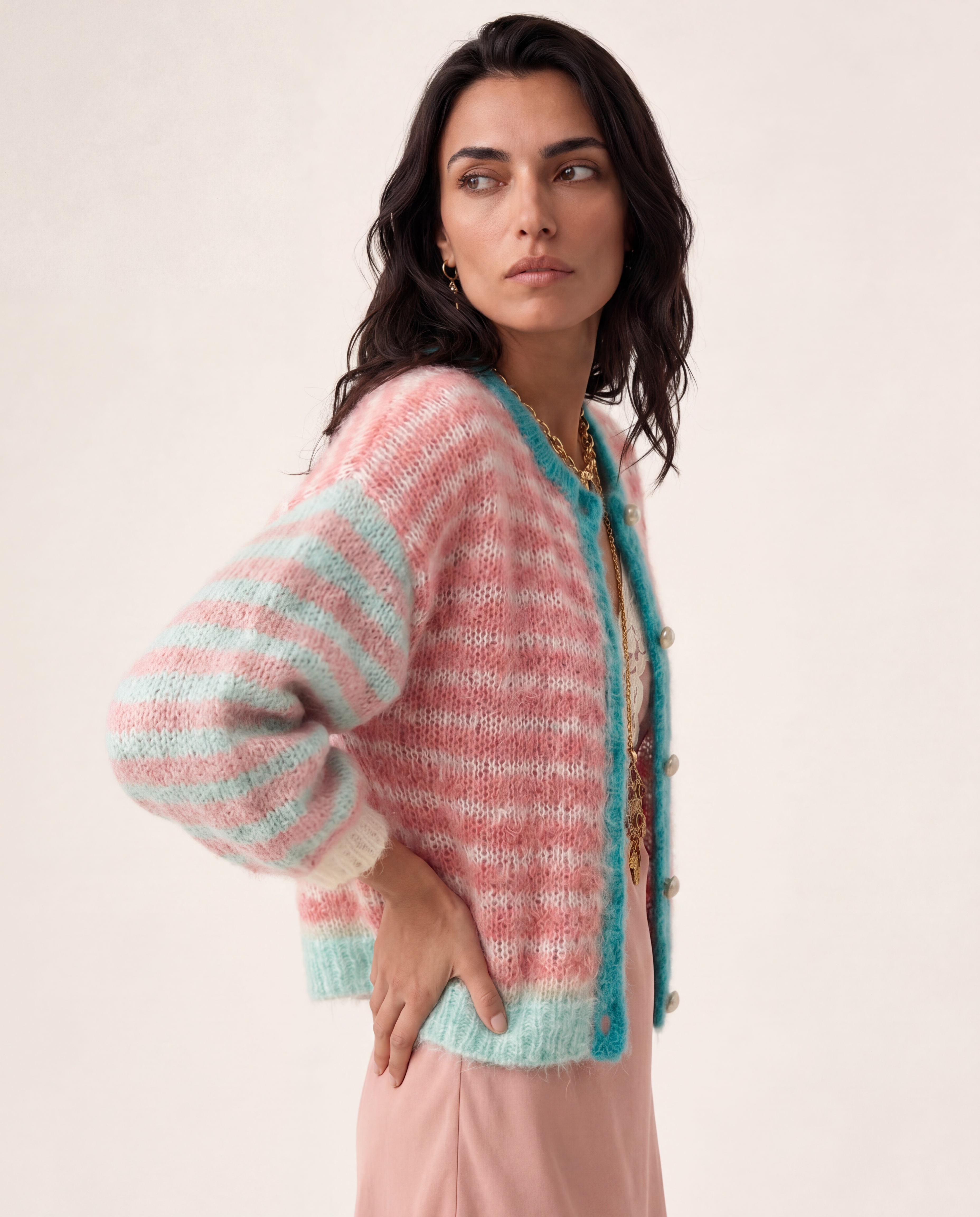 Jennifer jacket in Flamingo pop