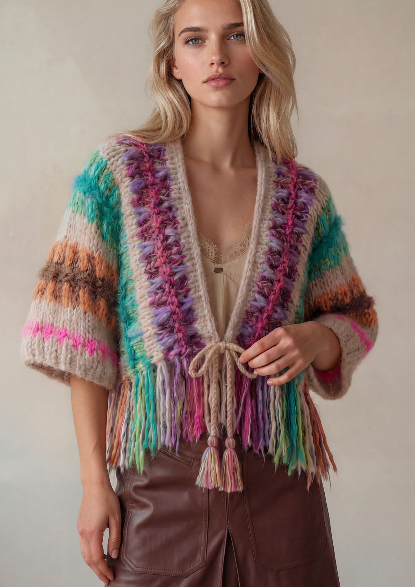 Kathy ponchero Nomad Bloom preorder