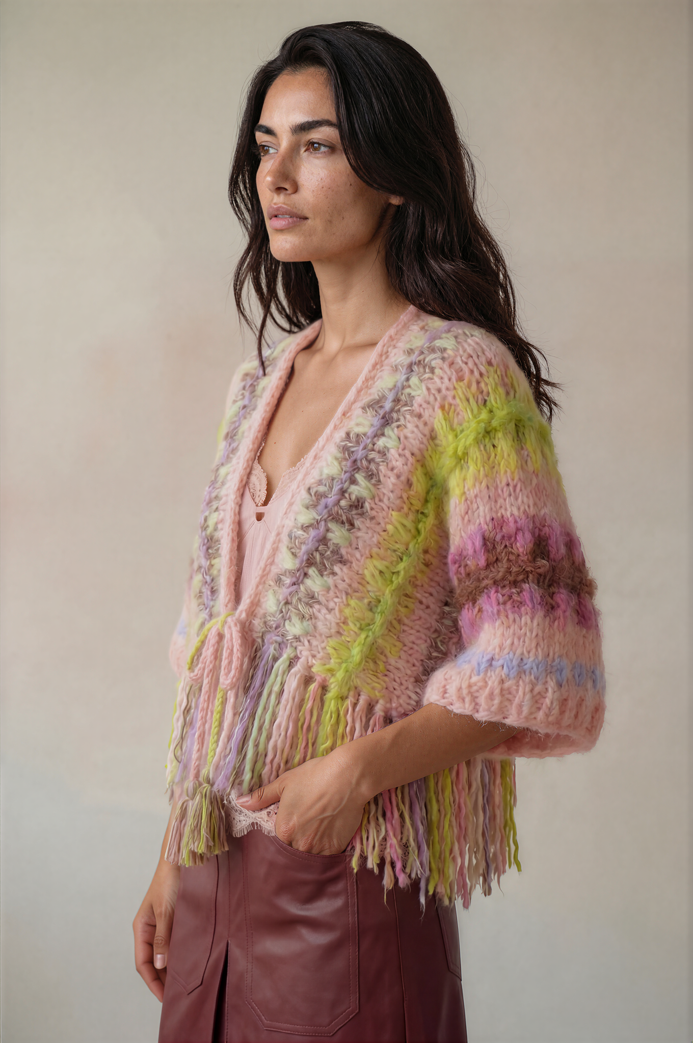 Kathy ponchero Blush Garden preorder