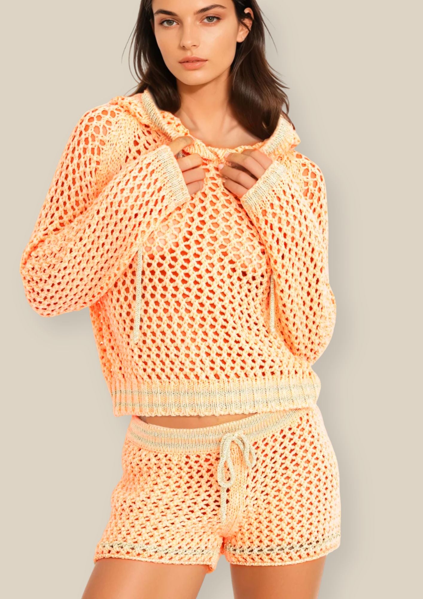 Riviera lounge set orange