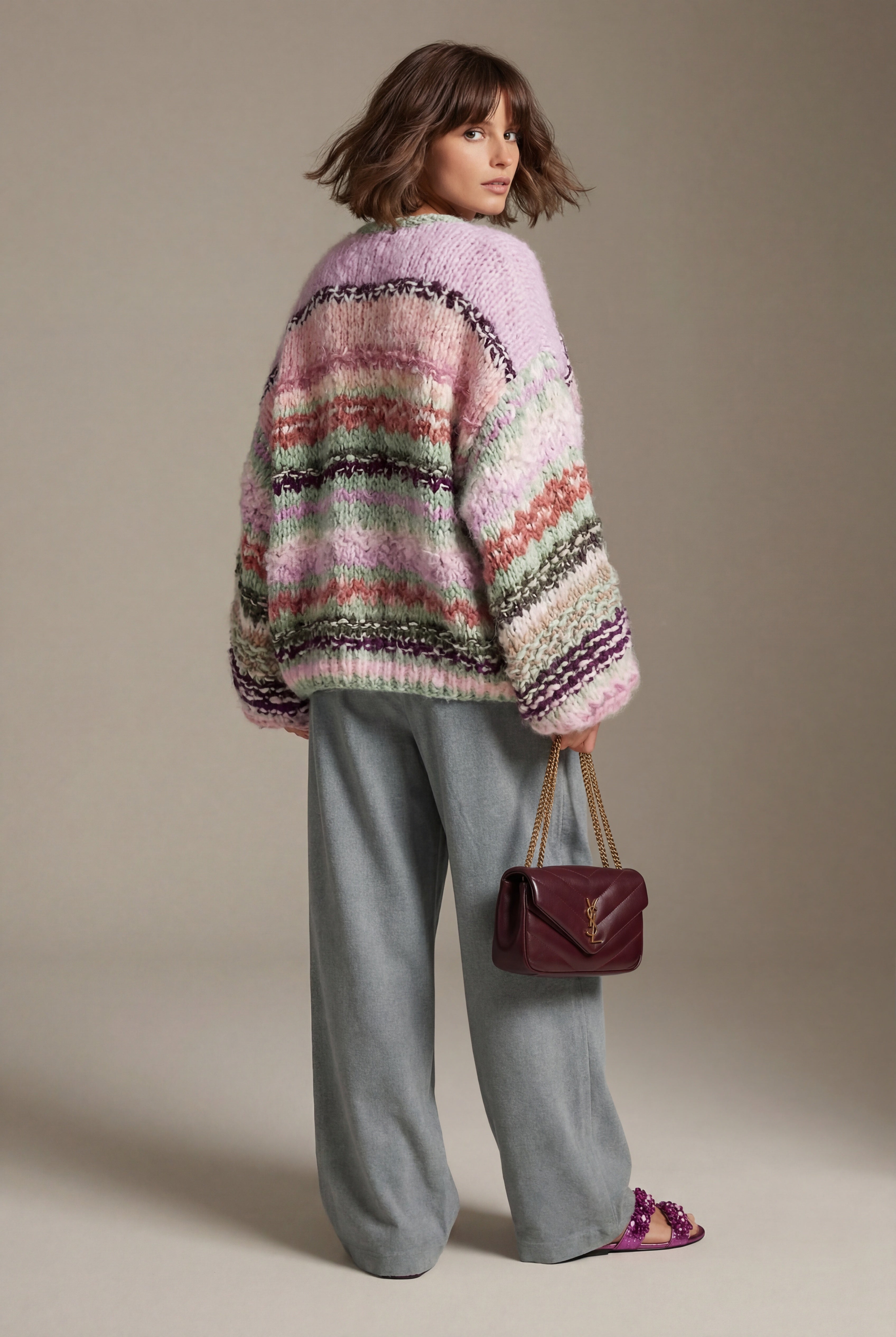 Billie cardigan terracotta blush preorder