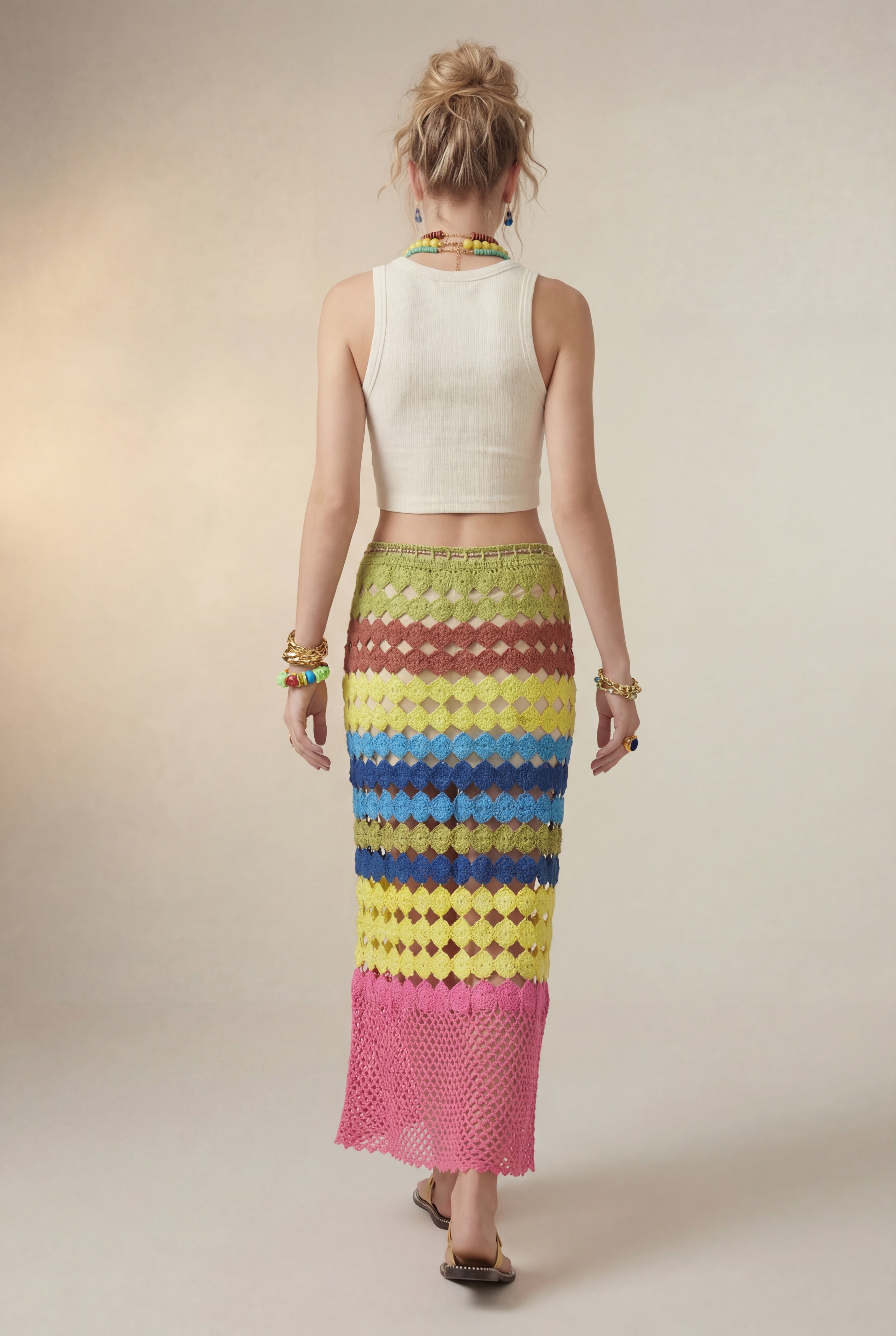 Lina handcrocheted skirt