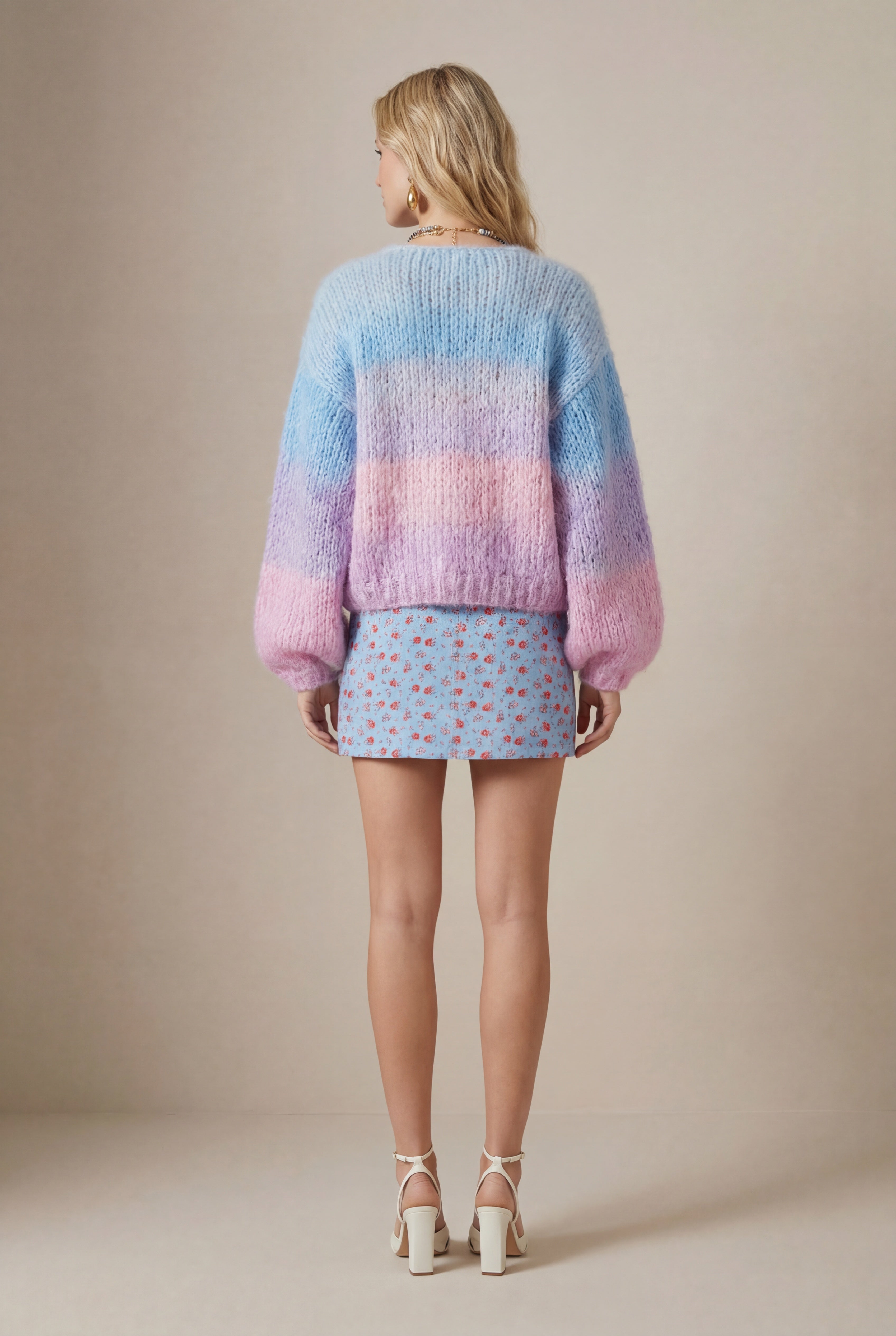 Veste Moon en rainbow sorbet