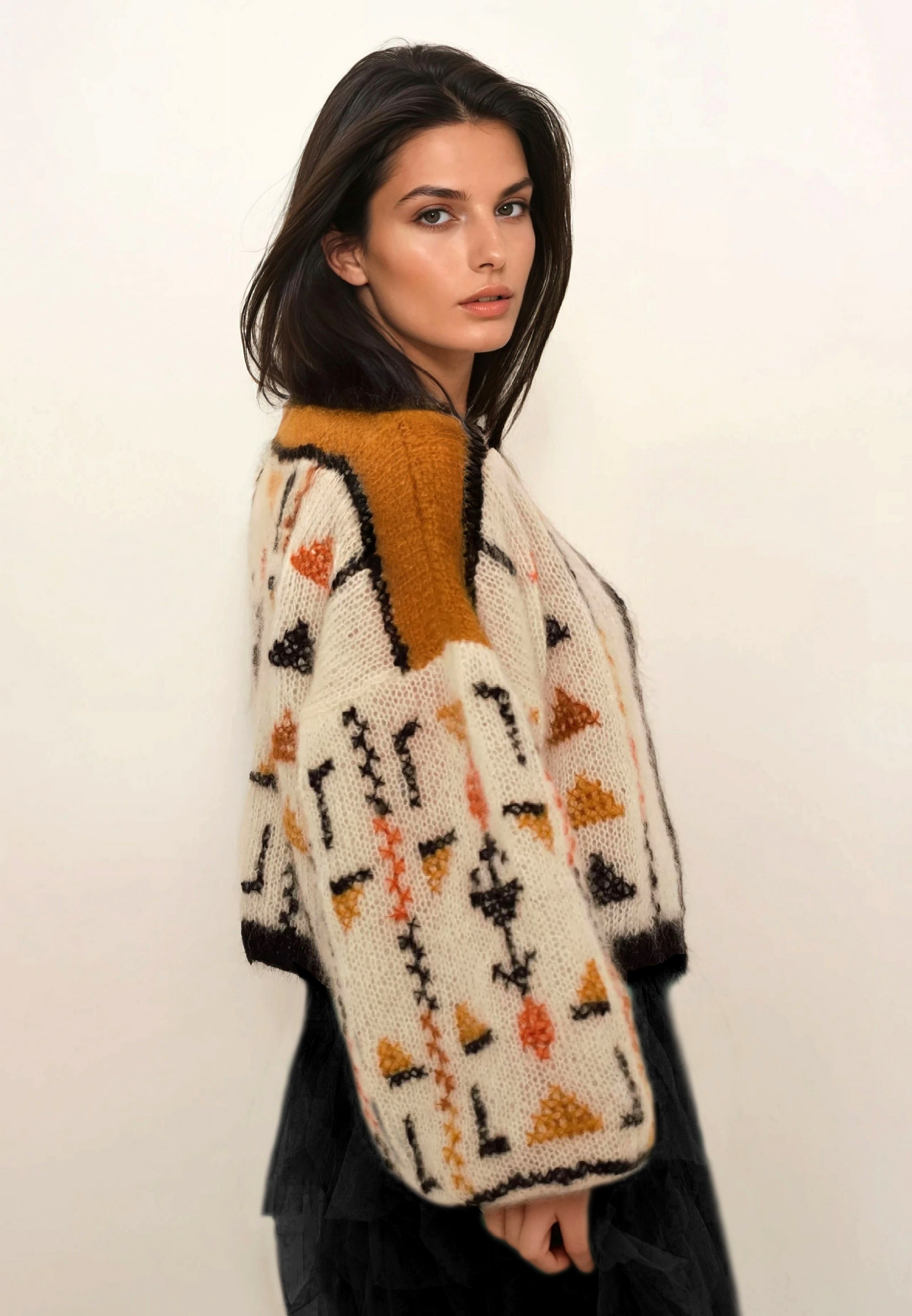 Yuki Kreuzstichjacke Erde