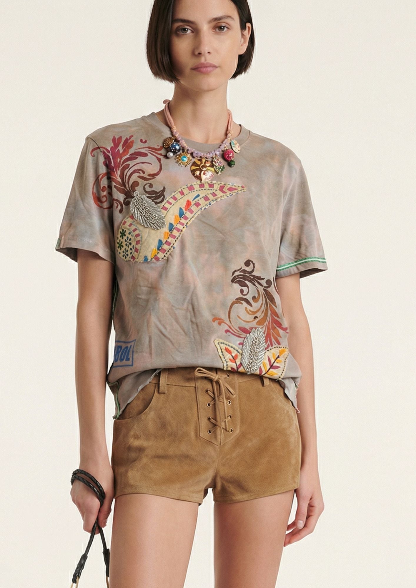 The Baroque Curl Tee