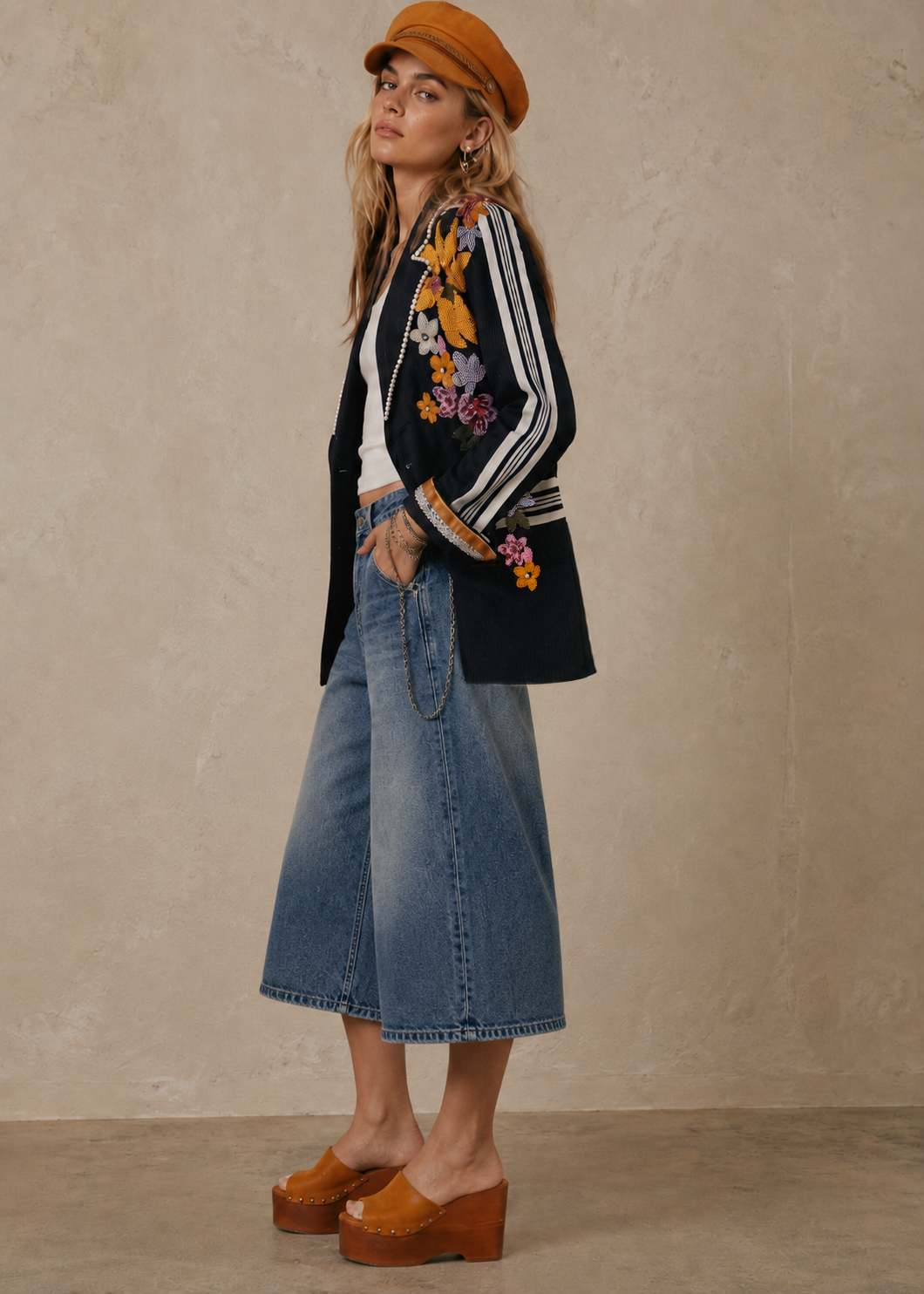 Der Midnight Marigold Blazer