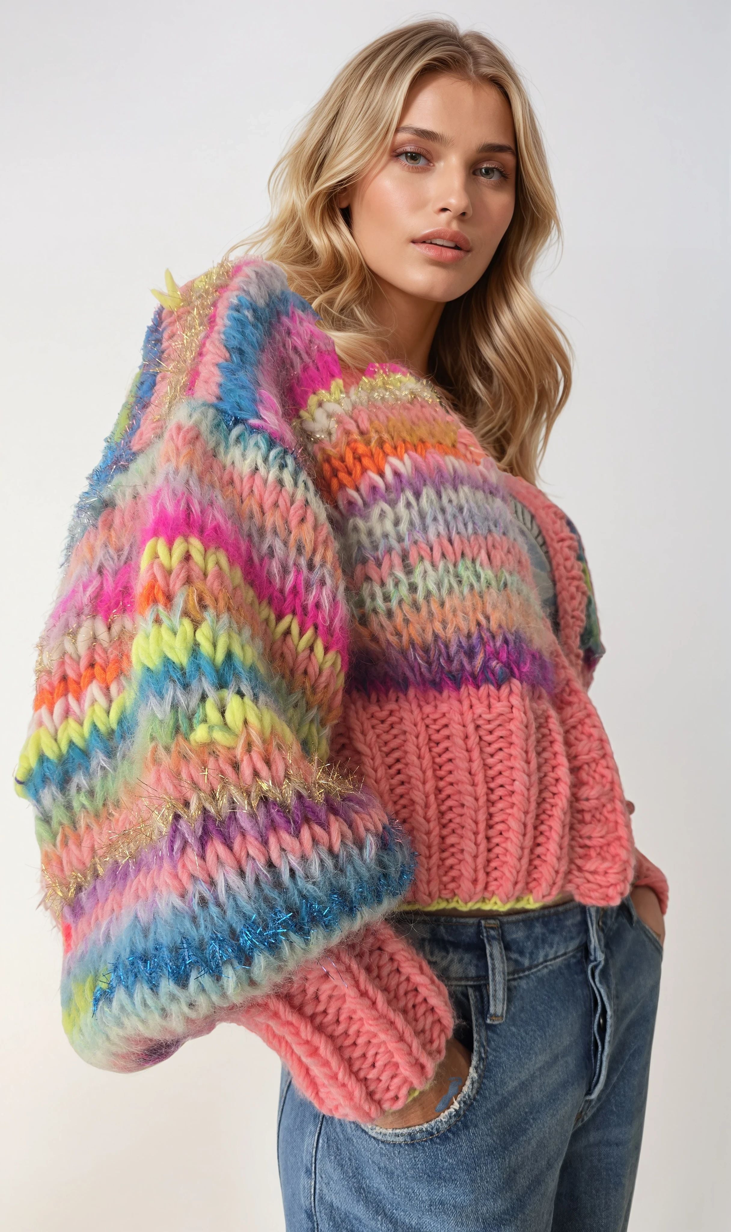 Cardigan Billie Electric Bloom preordine