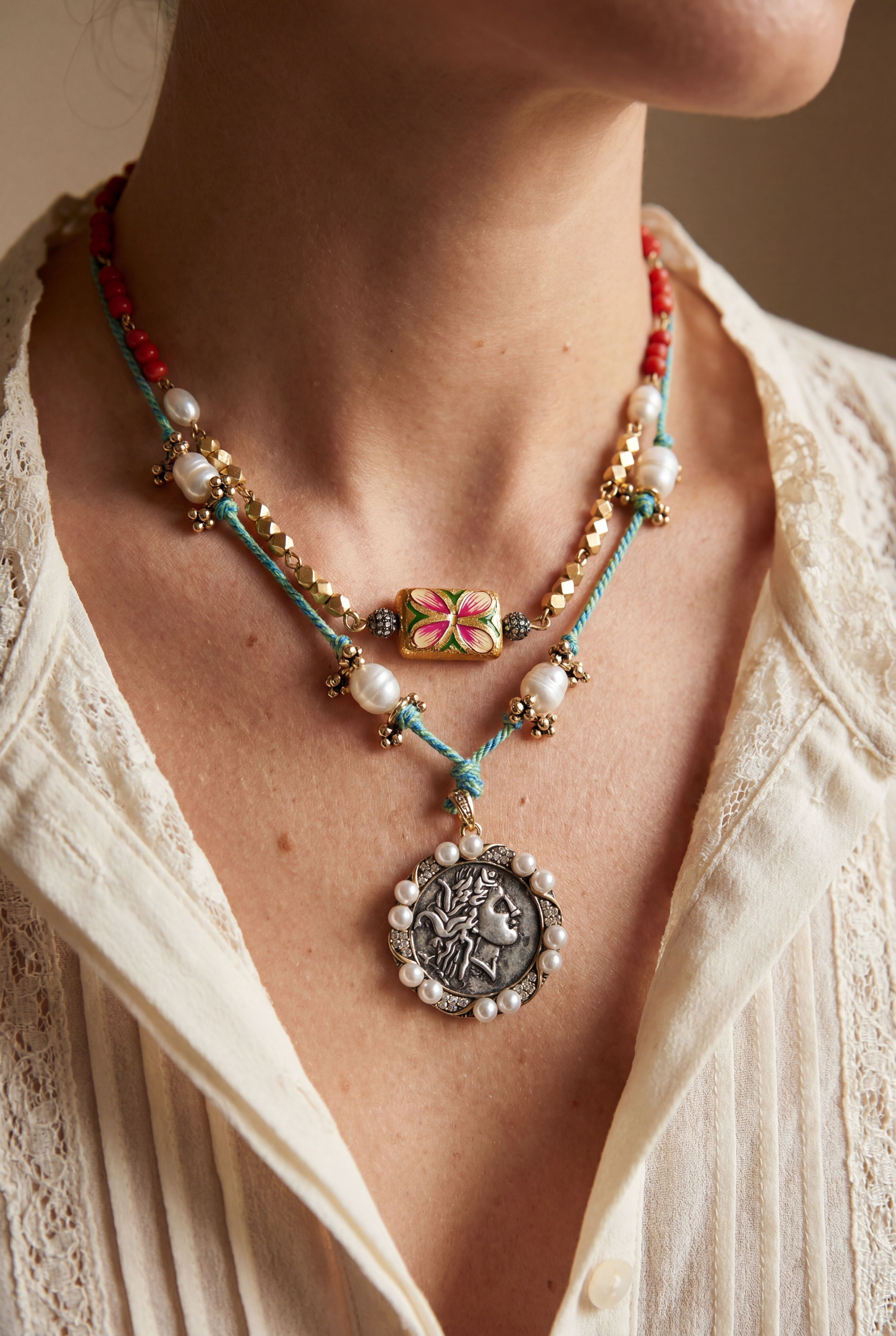 Santa Lucia Talisman Necklace
