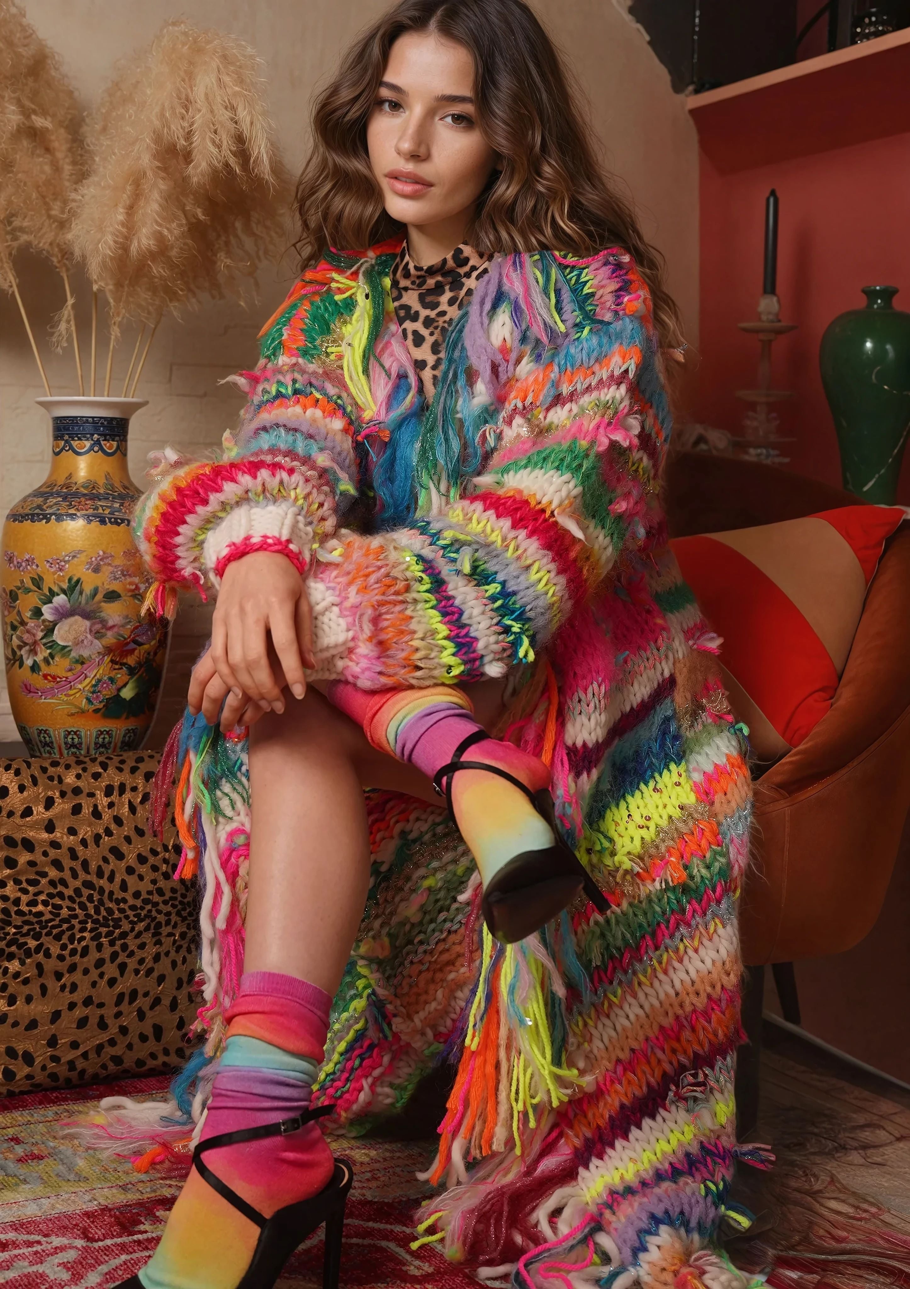 The Art of Handmade Luxury;a look inside the knitting world of Kitty van Coesant