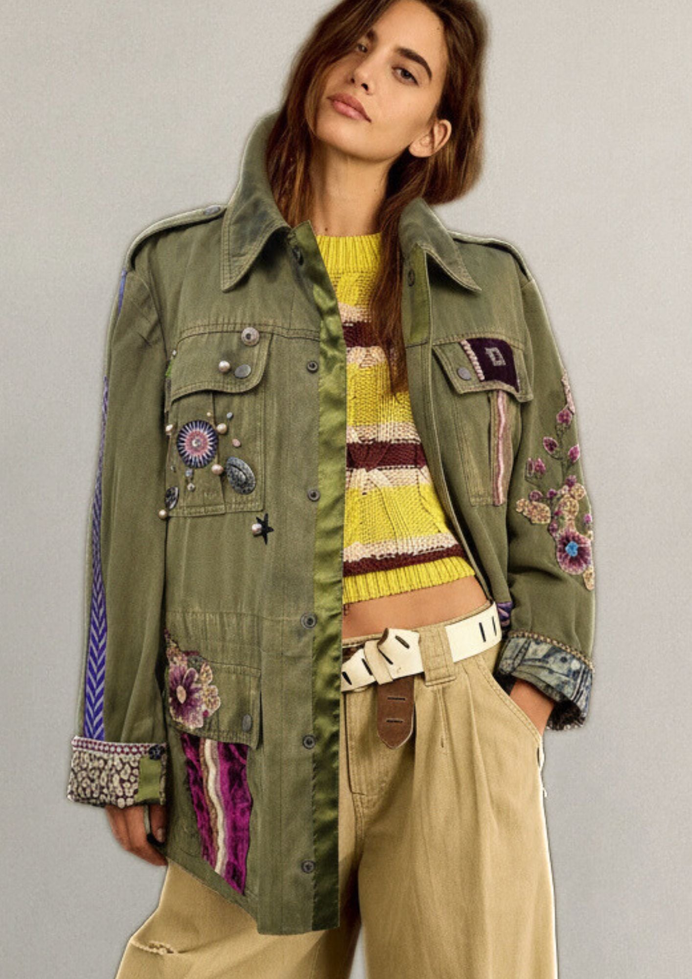 Cárdigan Stevie Confeti Dorado