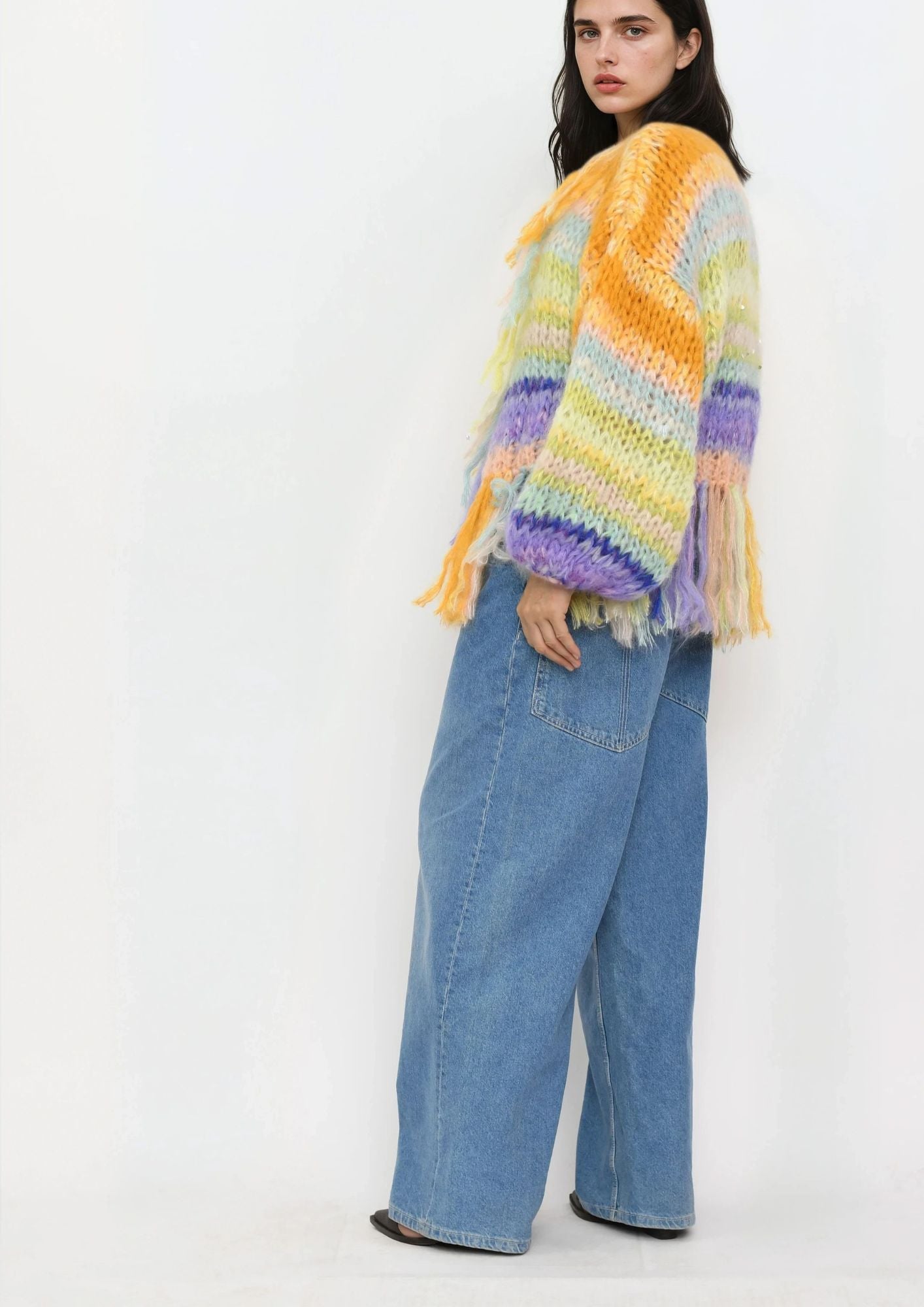 Stevie cardigan Capri Glow