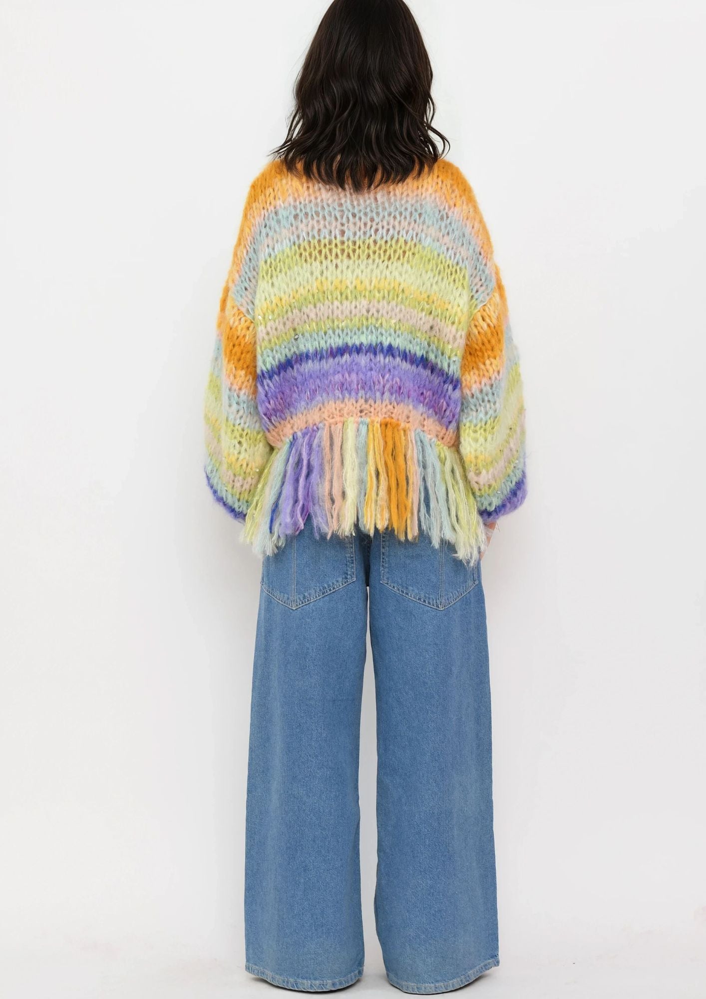 Stevie cardigan Capri Glow
