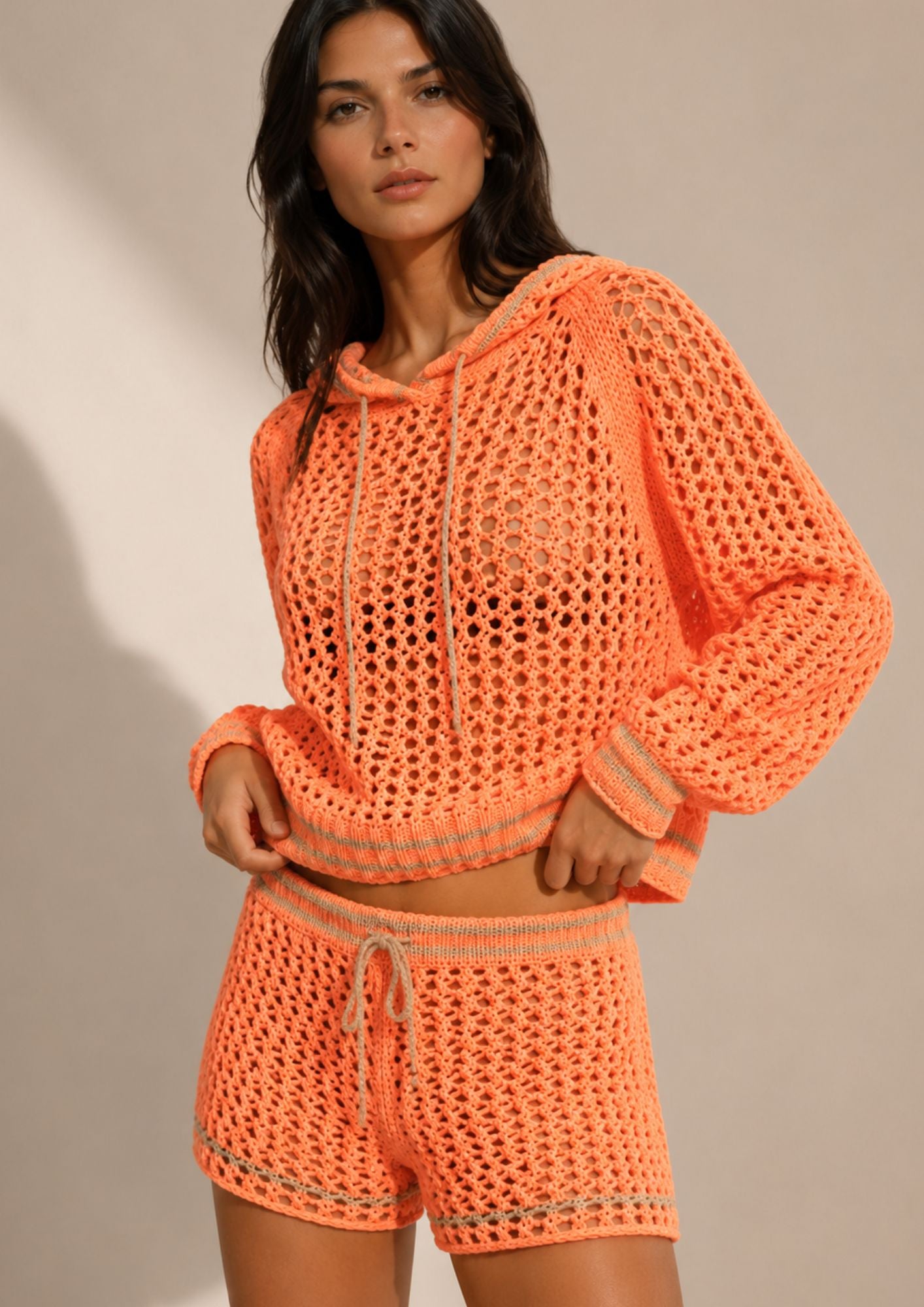 Conjunto lounge Riviera naranja