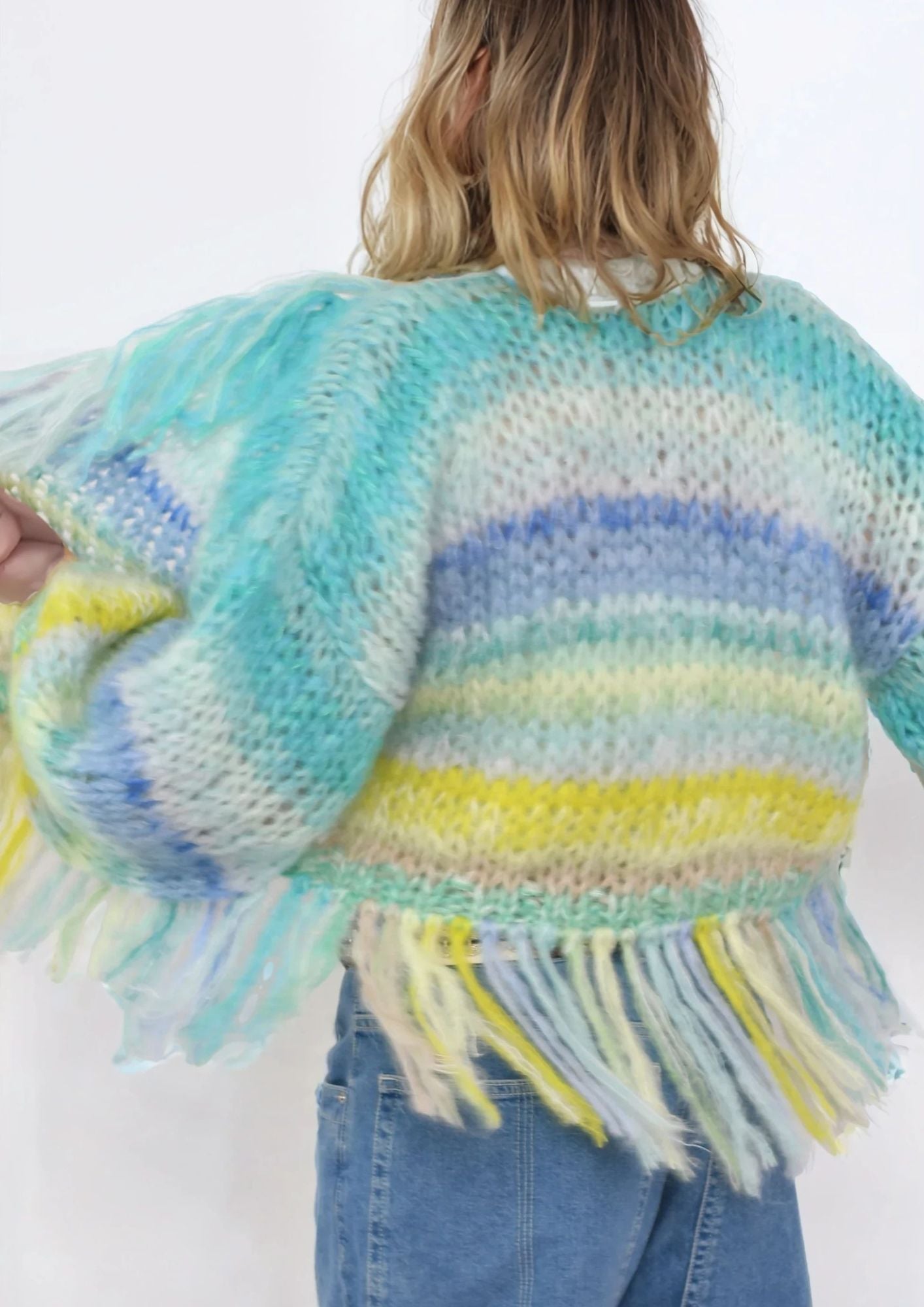 Stevie cardigan Coastal Dream