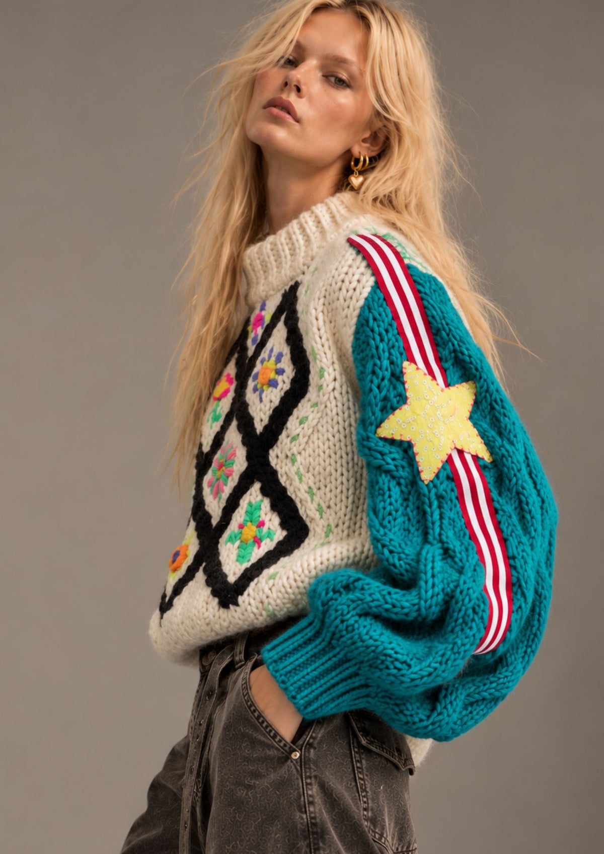 Rebel Bloom sweater