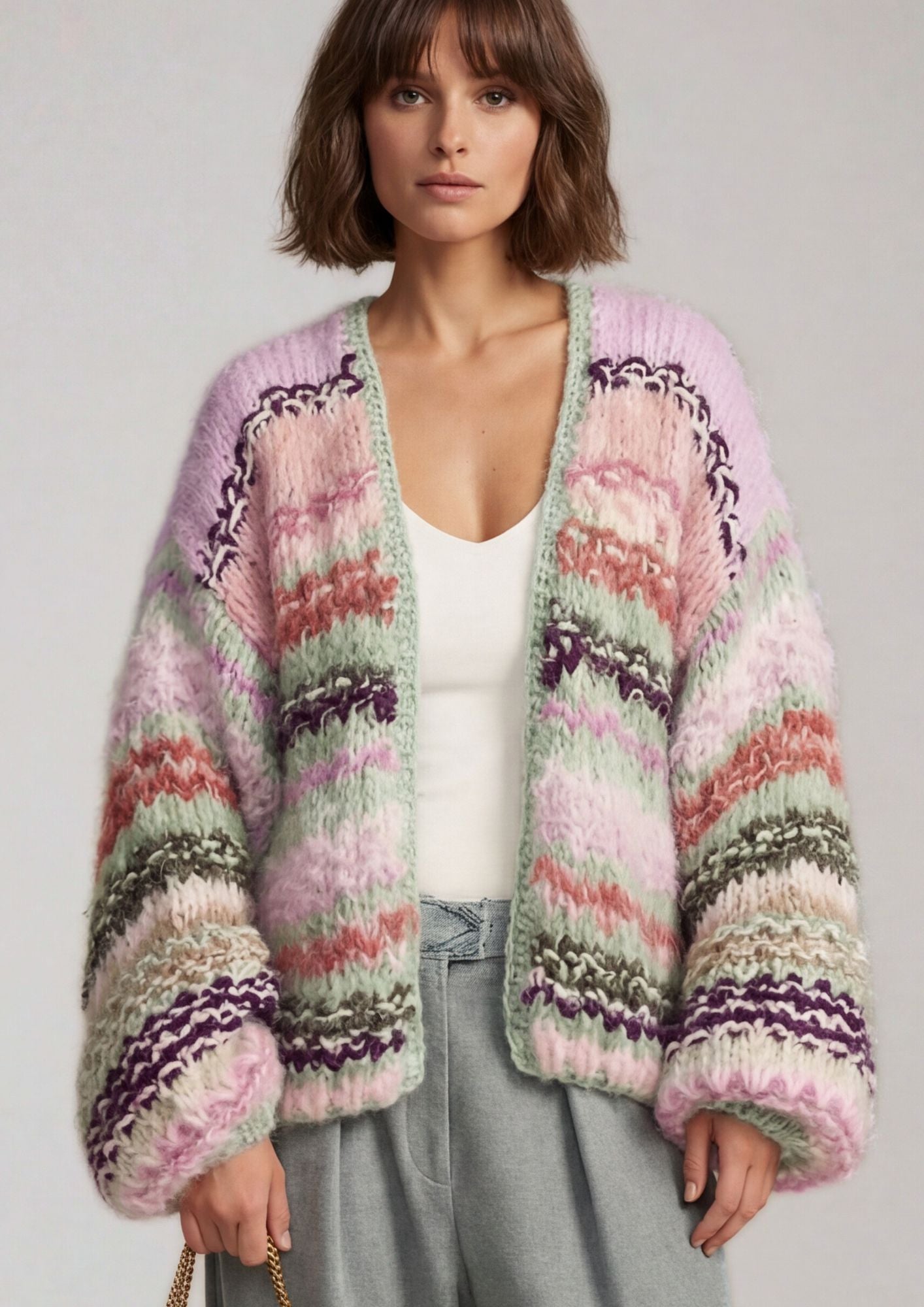 Billie cardigan terracotta blush preorder