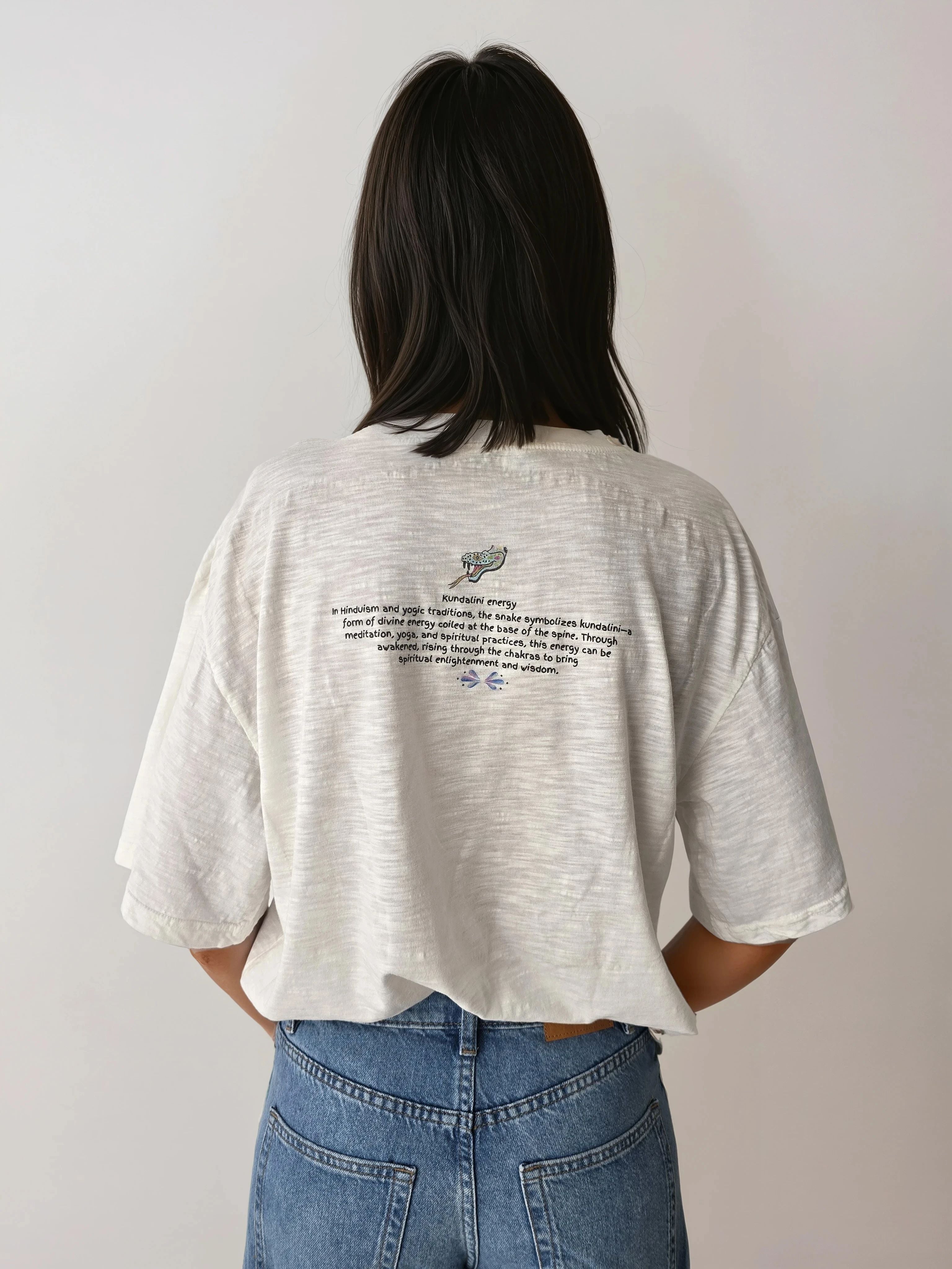 Kundalini T shirt offwhite