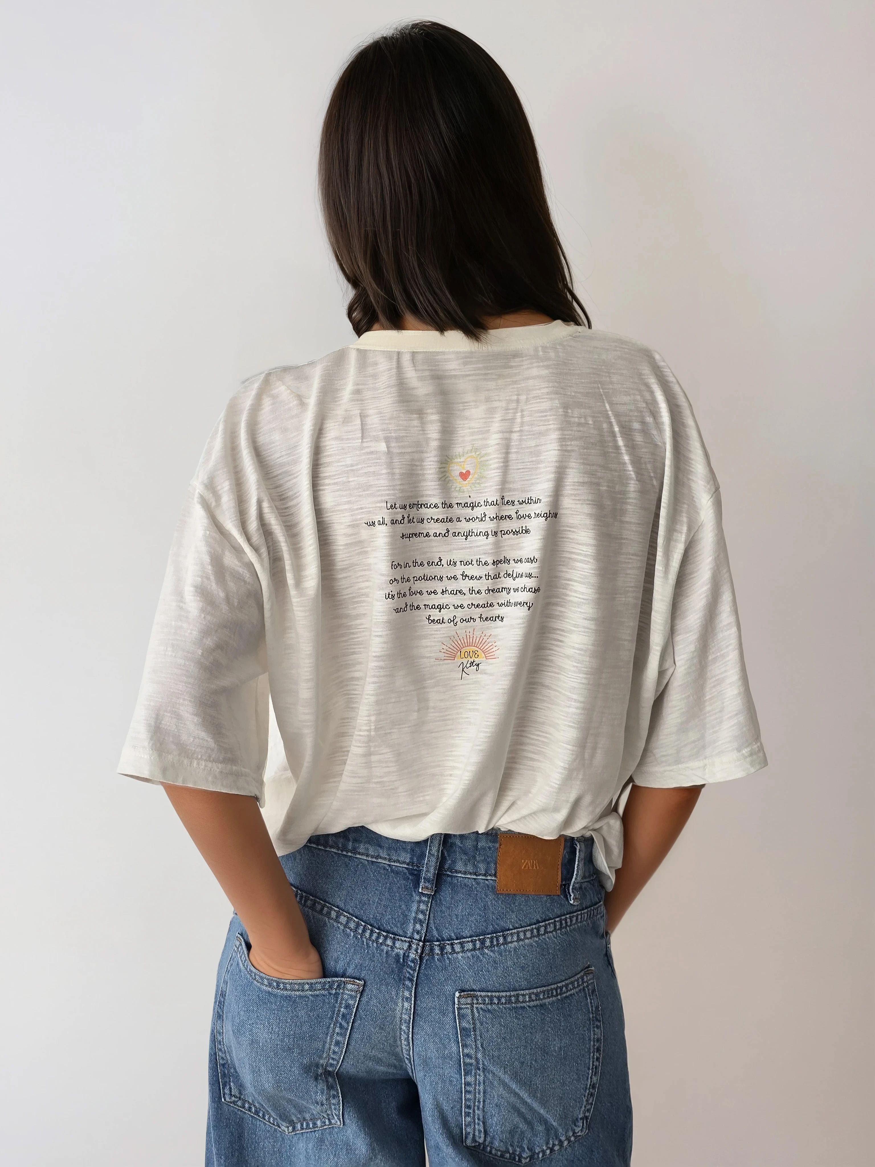 Make your own magic Tee offwhite