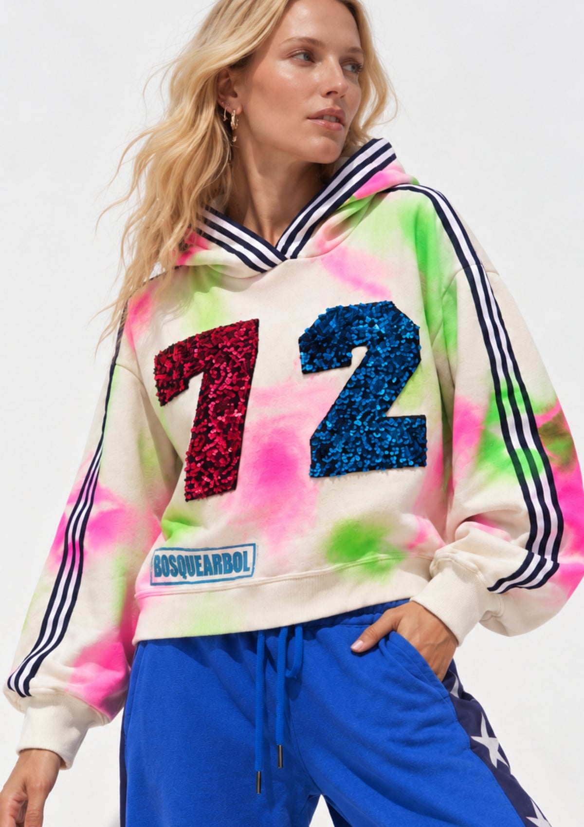 Sudadera con capucha Electric Stardust