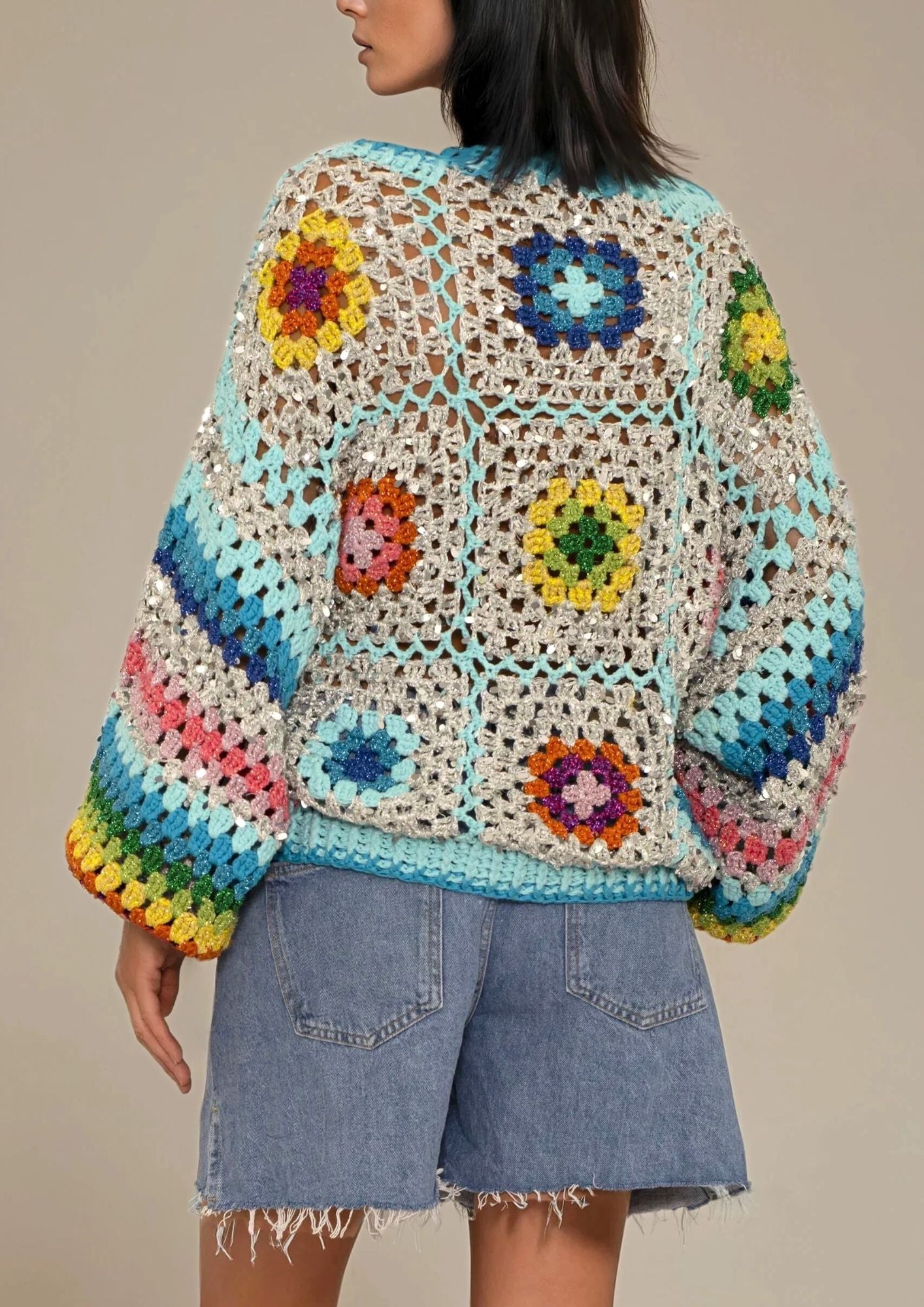 Aubrey crochet sweater