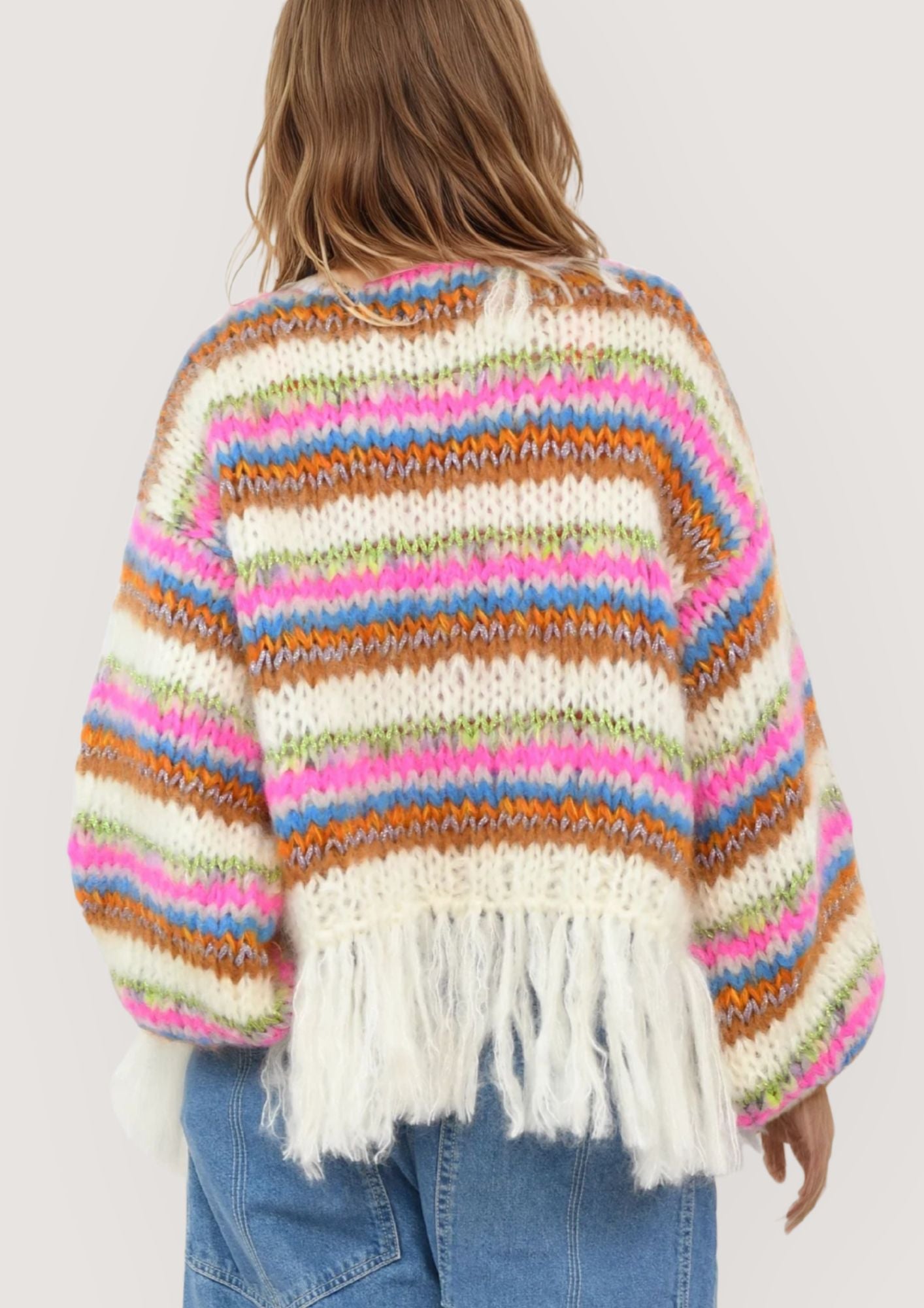 Stevie cardigan Golden Confetti