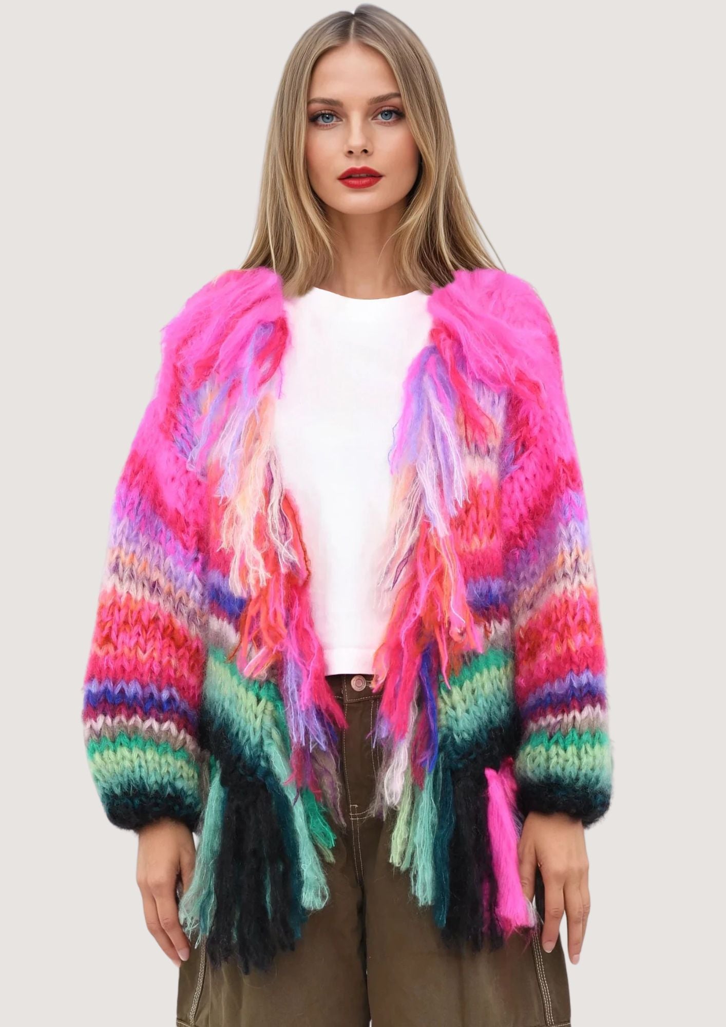 Stevie cardigan Midnight Fiesta