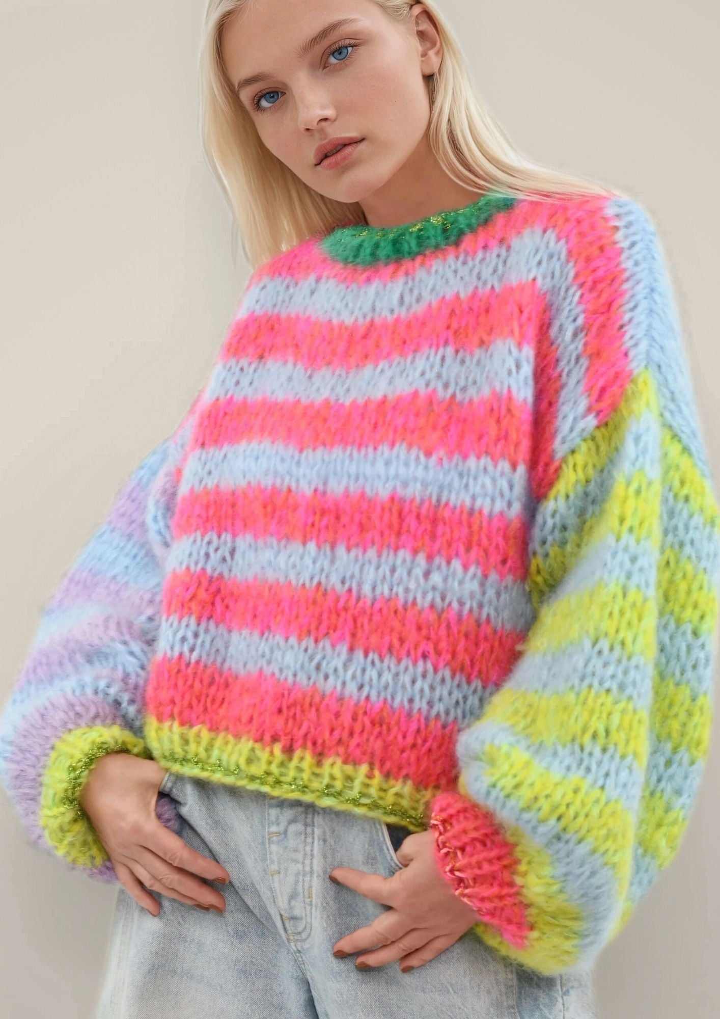 Courtney sweater bubblegum preorder