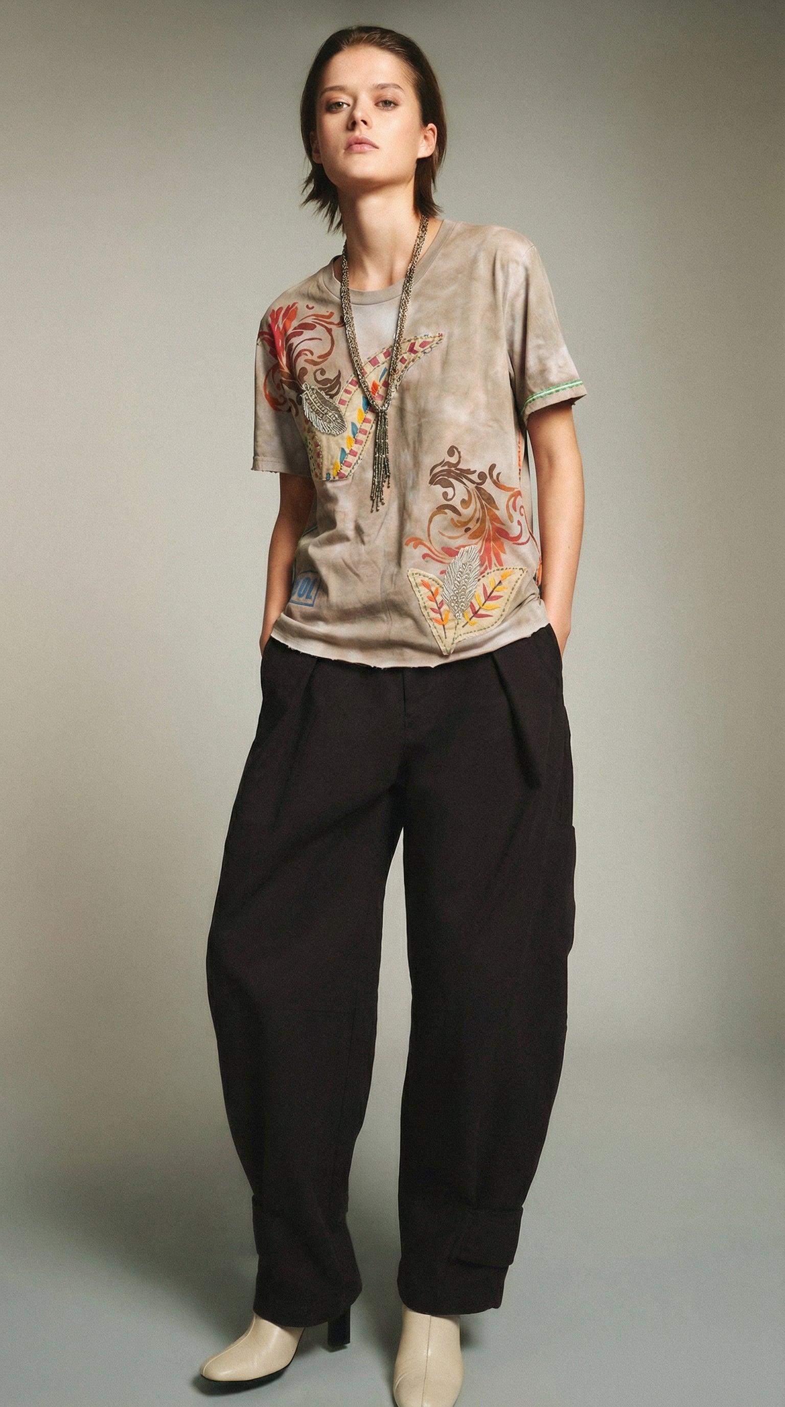 The Baroque Curl Tee