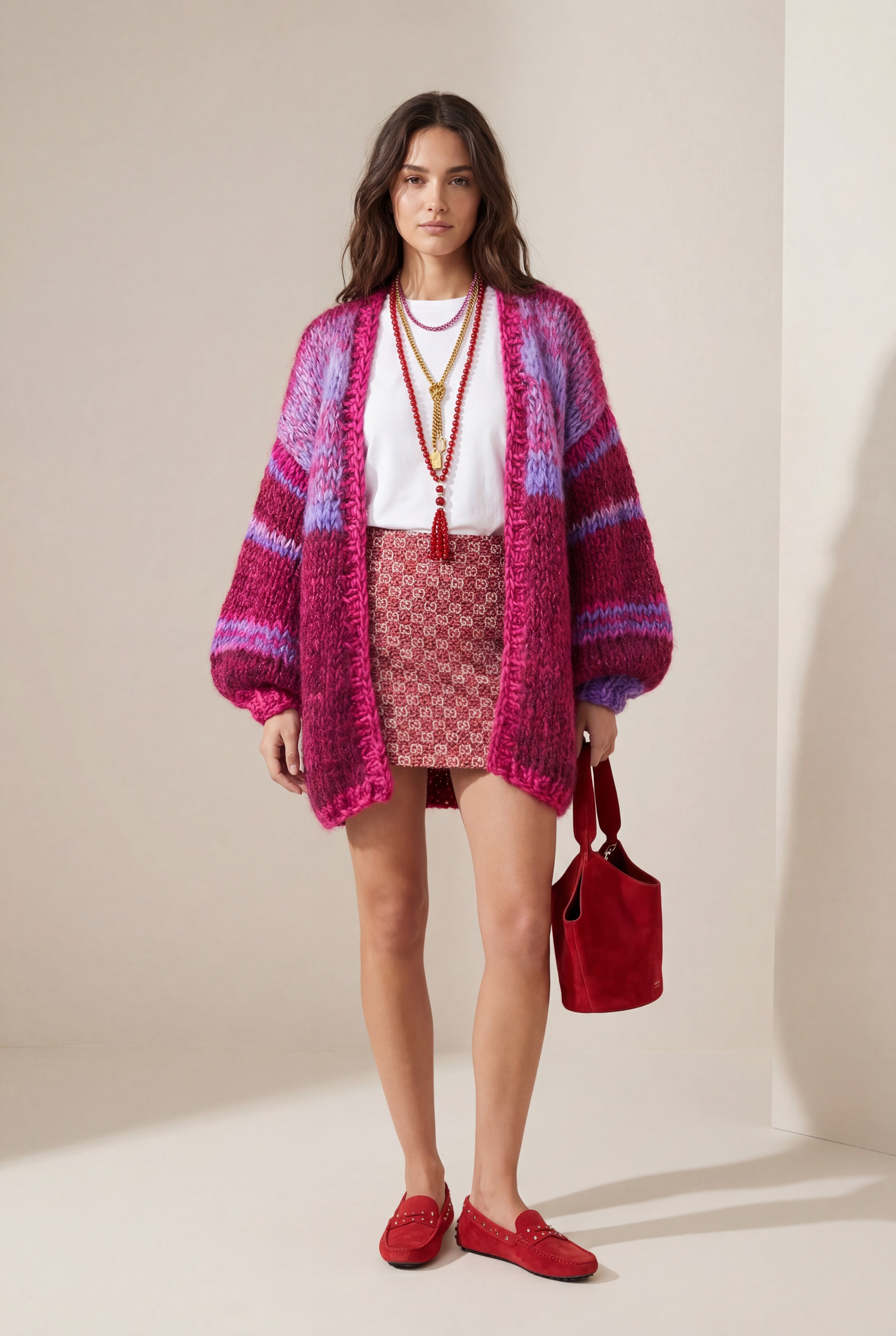 Biba Strickjacke Cherry Pepper