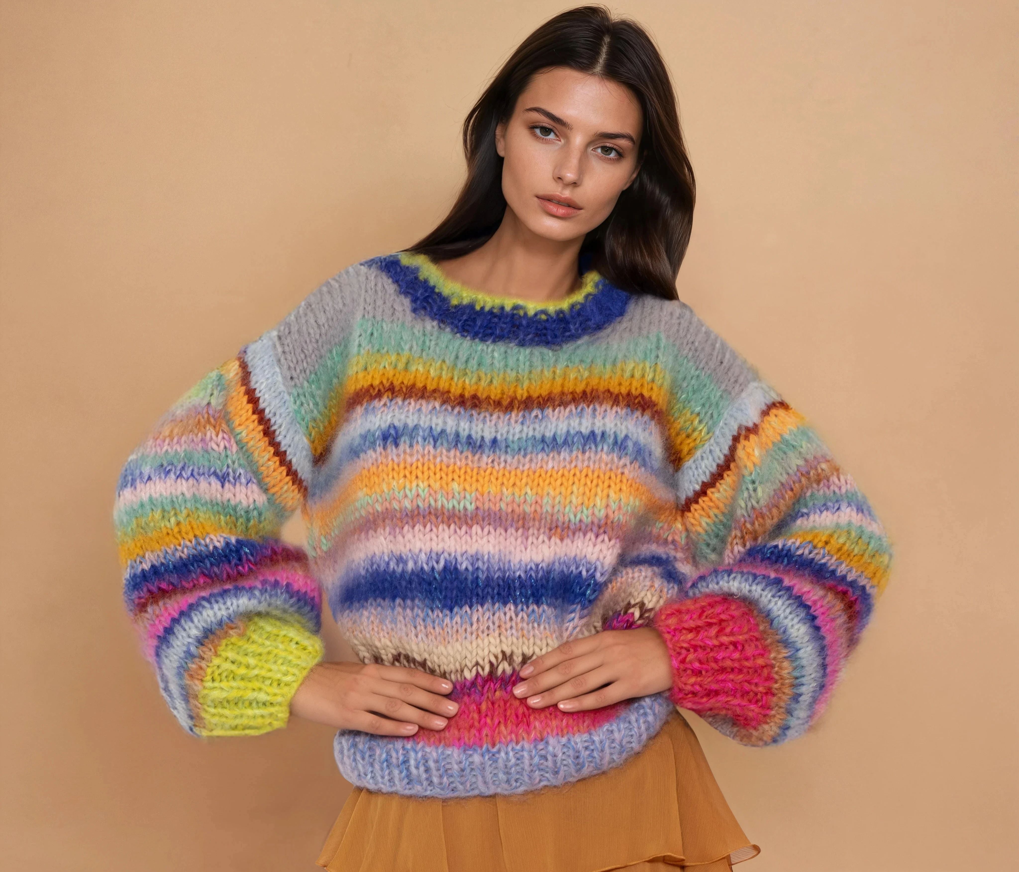 Gigi sweater wildflower preorder